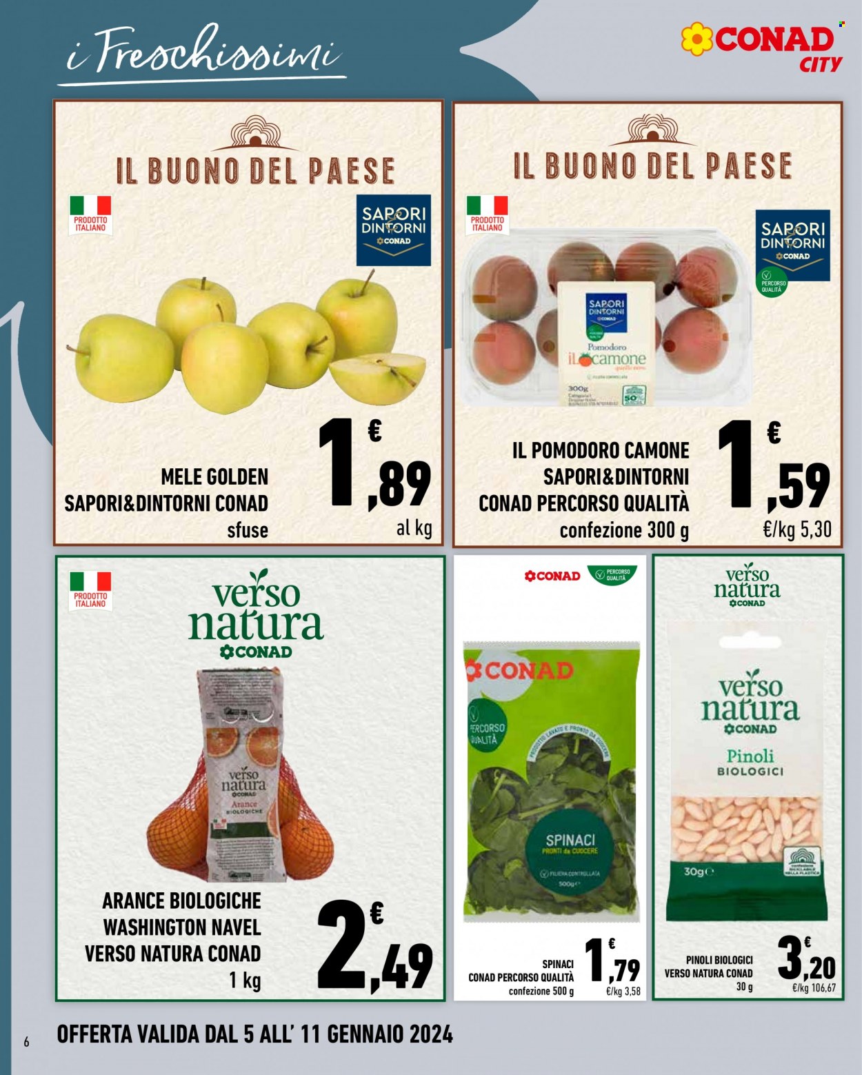 Volantino Conad City - 5/1/2024 - 11/1/2024. Pagina 6