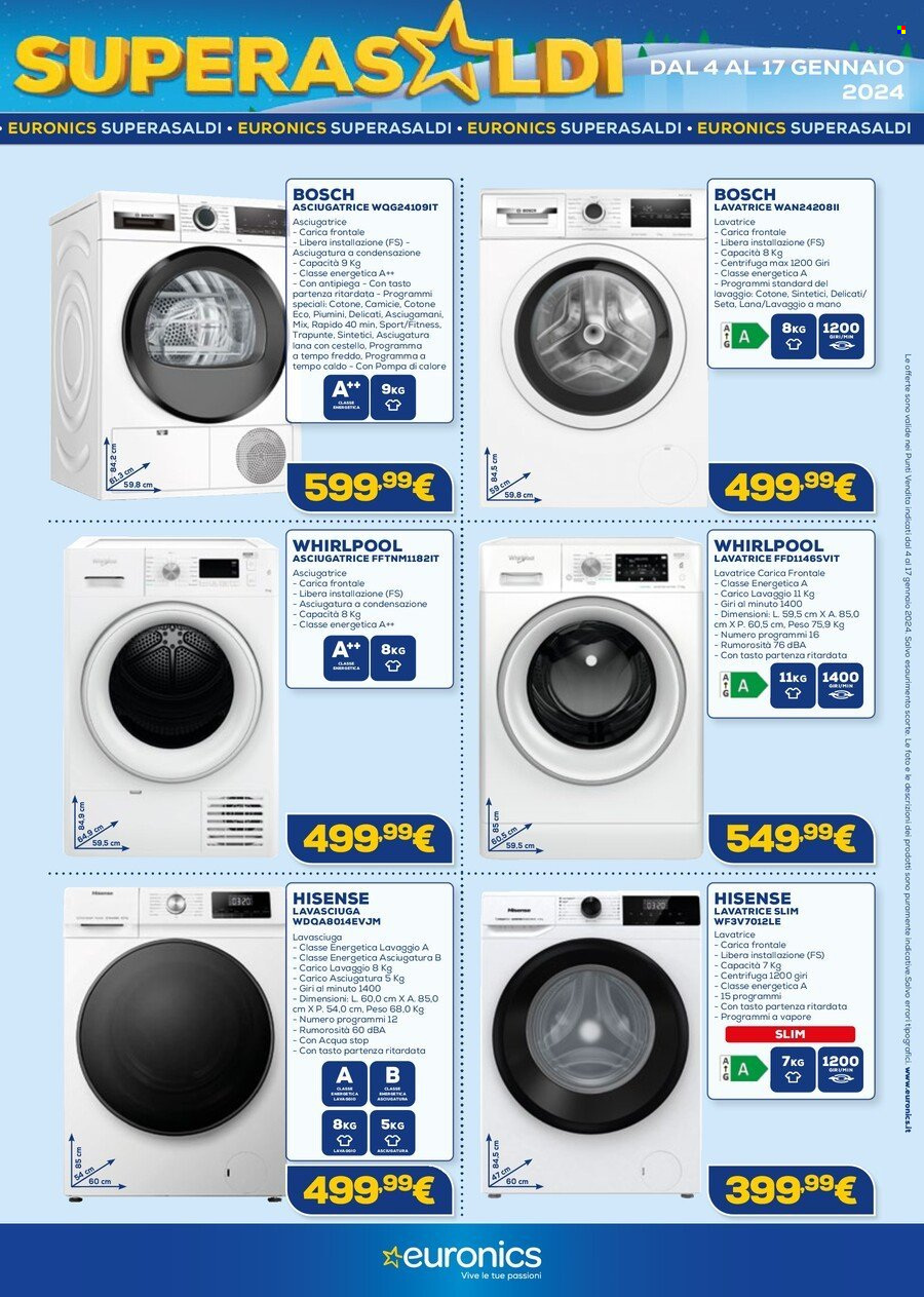 Volantino Euronics - 4/1/2024 - 17/1/2024. Pagina 5