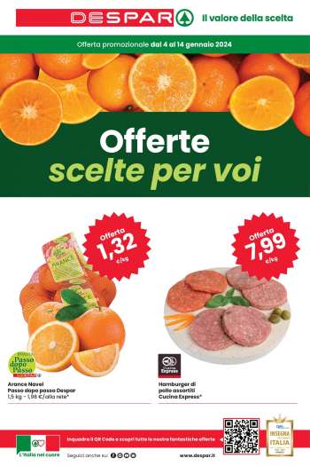 Volantino Despar - 4/1/2024 - 14/1/2024.