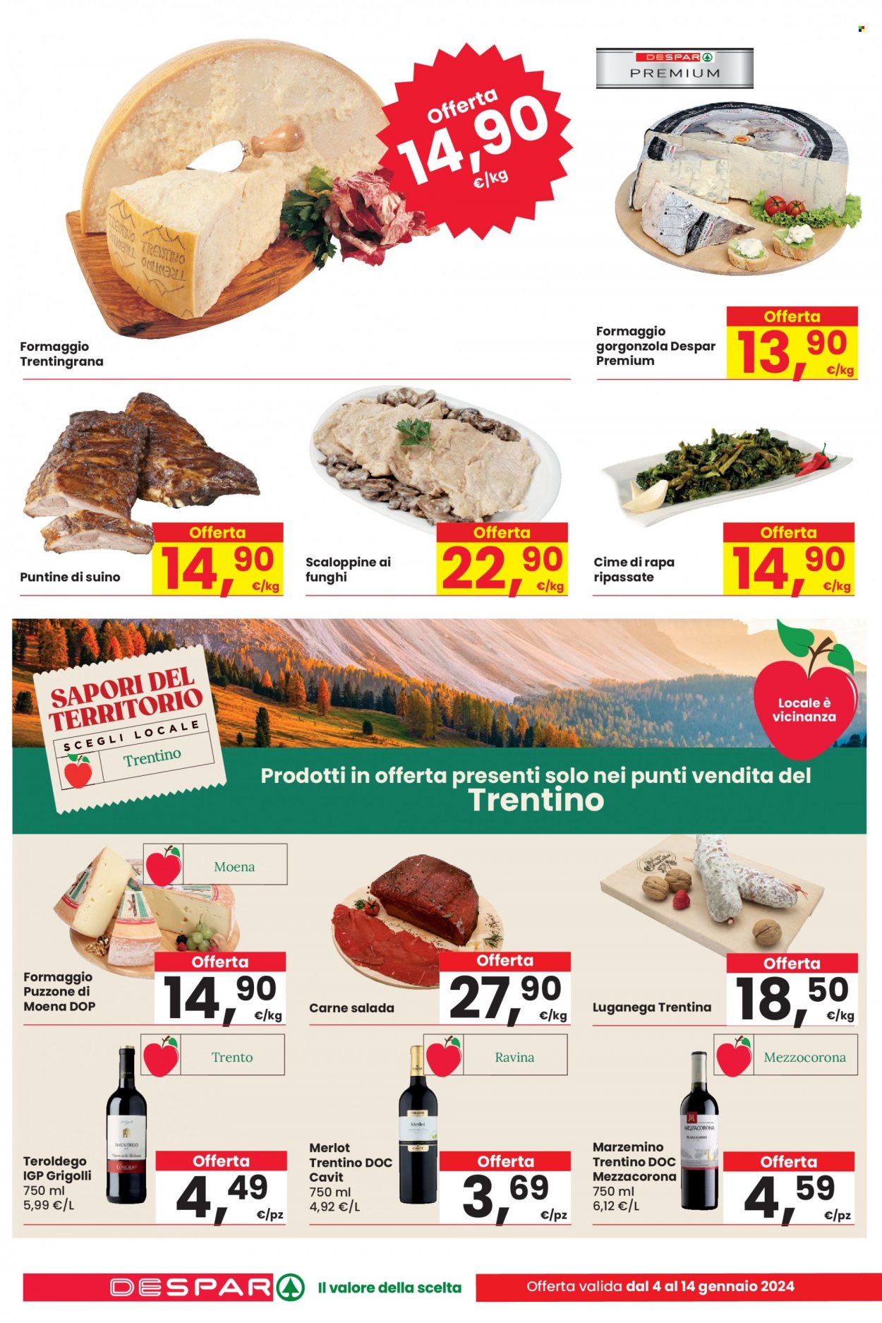 Volantino Despar - 4/1/2024 - 14/1/2024. Pagina 8