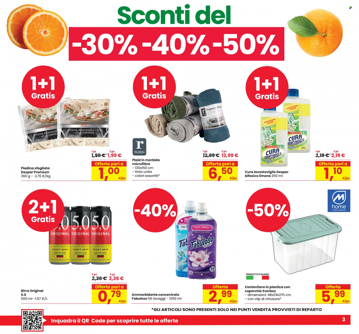 Volantino Eurospar - 4/1/2024 - 14/1/2024. Pagina 3