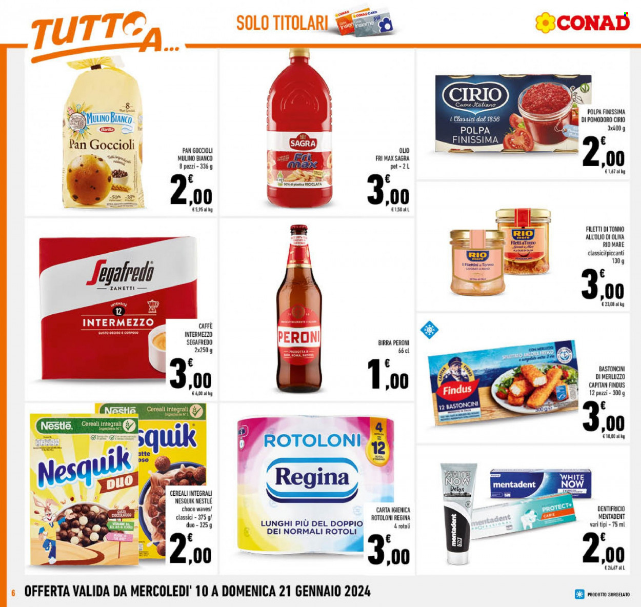 Volantino Conad - 10/1/2024 - 21/1/2024. Pagina 6