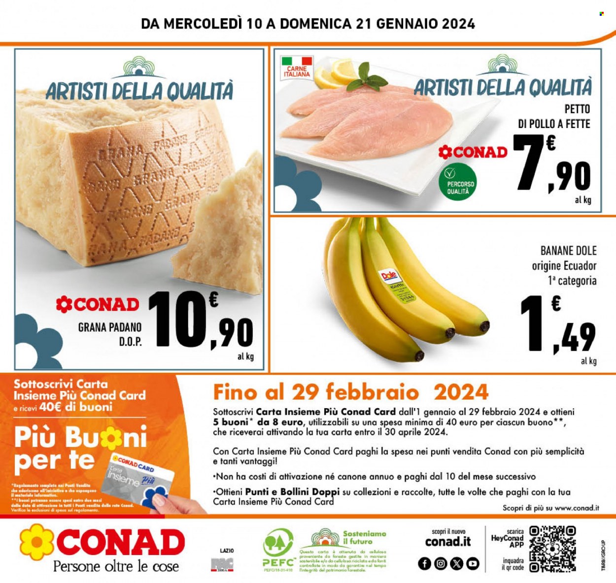 Volantino Conad - 10/1/2024 - 21/1/2024. Pagina 24