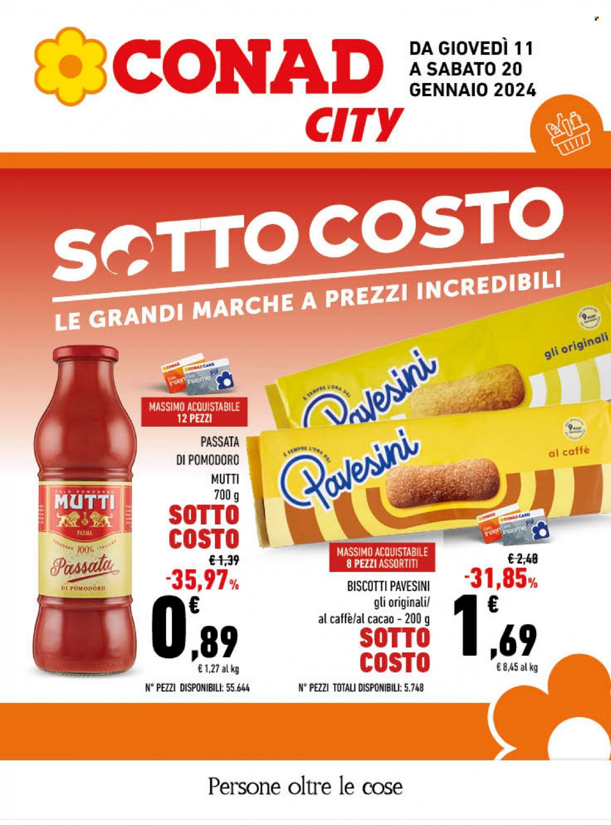 Leták Conad - 11.1.2024 - 20.1.2024. Strana 1