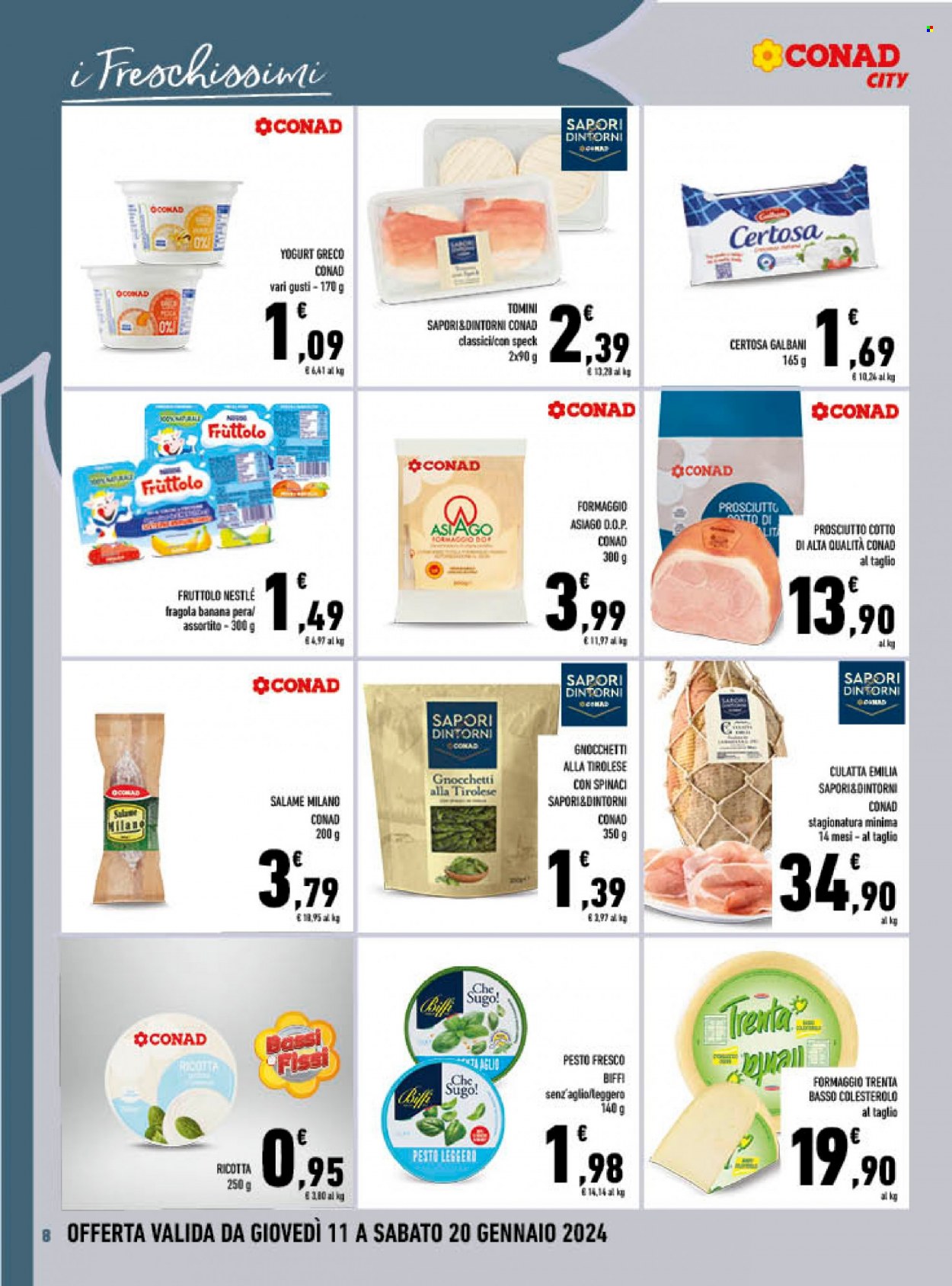 Volantino Conad - 11/1/2024 - 20/1/2024. Pagina 8
