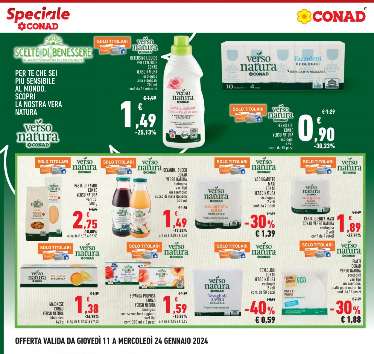 Leták Conad - 11.1.2024 - 24.1.2024. Strana 4
