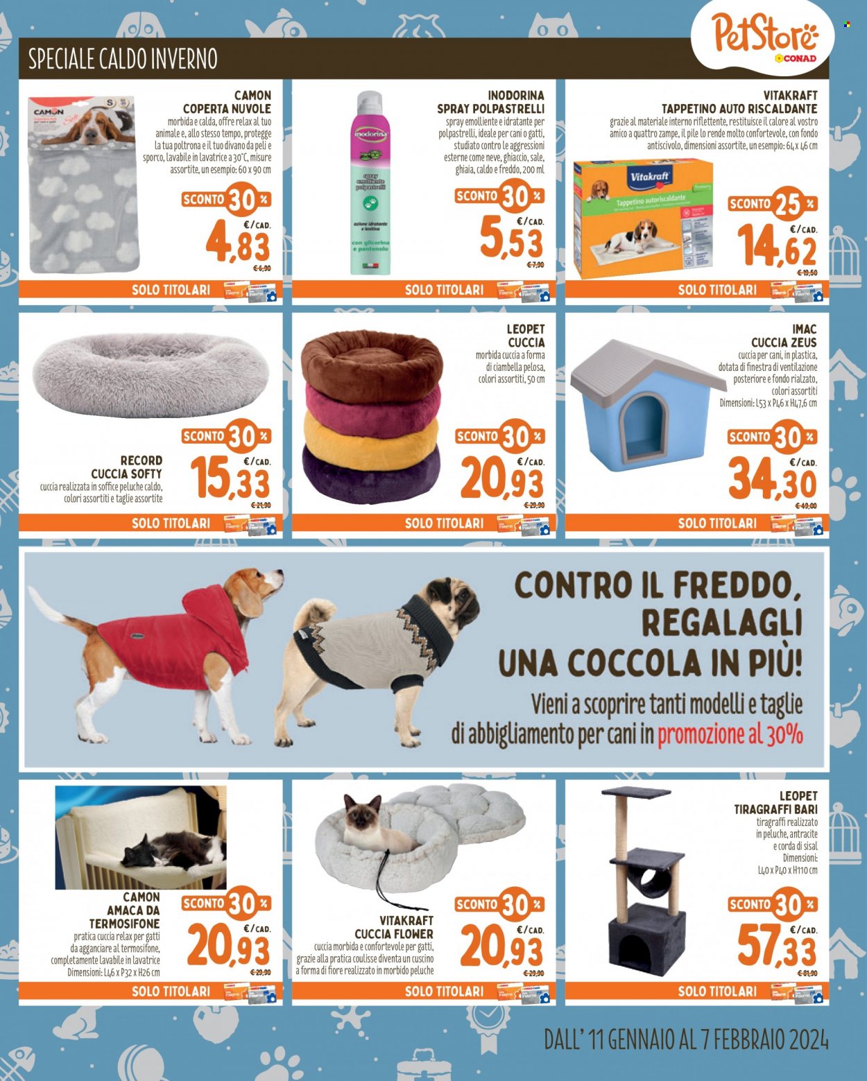Volantino Pet Store Conad - 11/1/2024 - 7/2/2024. Pagina 7