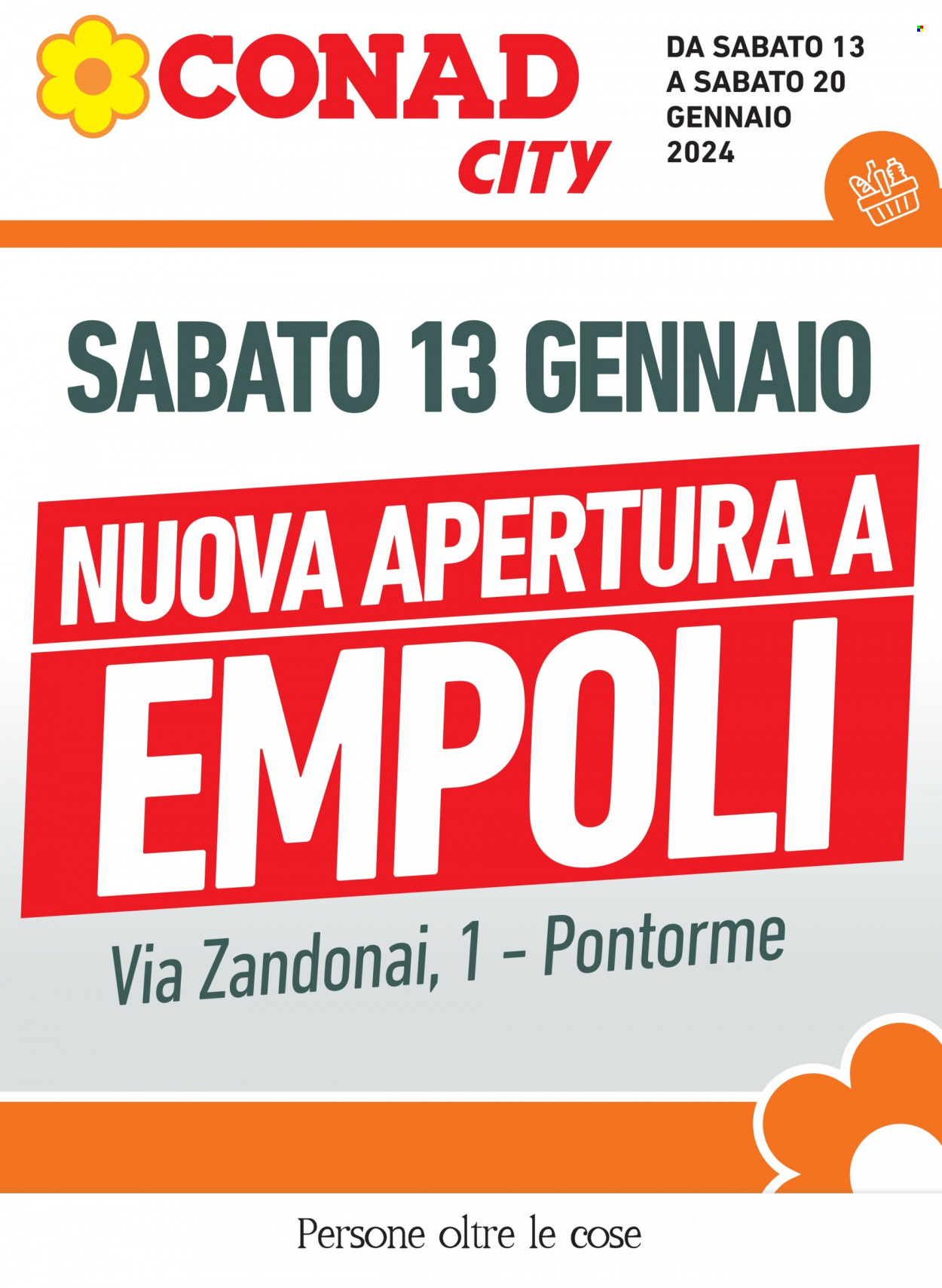 Volantino Conad City - 13/1/2024 - 20/1/2024. Pagina 1