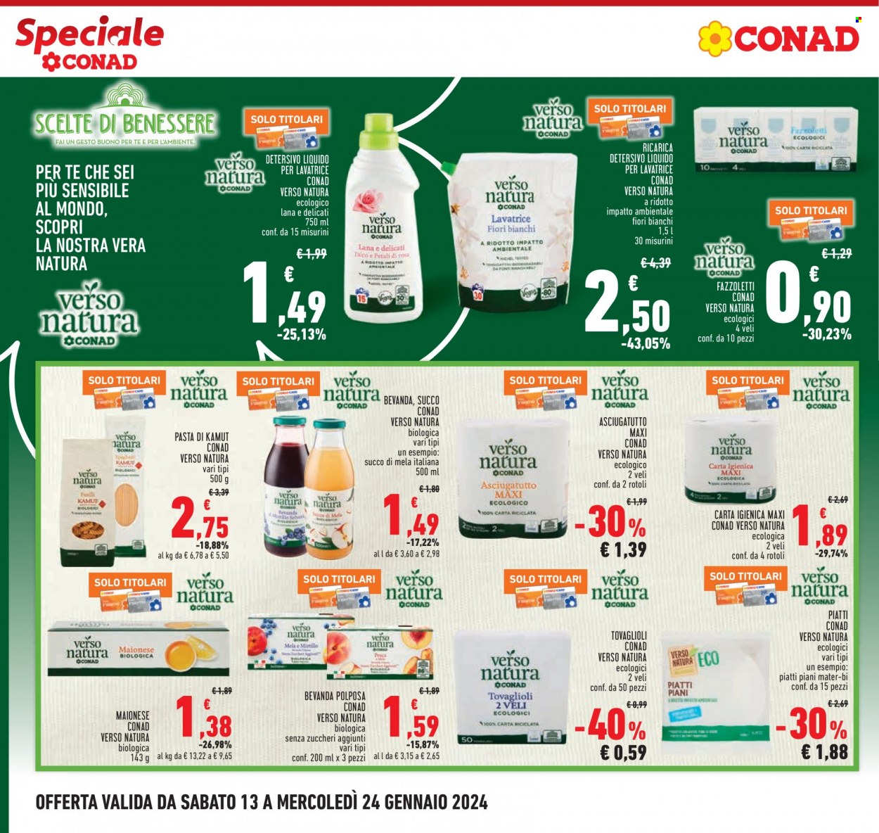 Volantino Conad - 13/1/2024 - 24/1/2024. Pagina 10