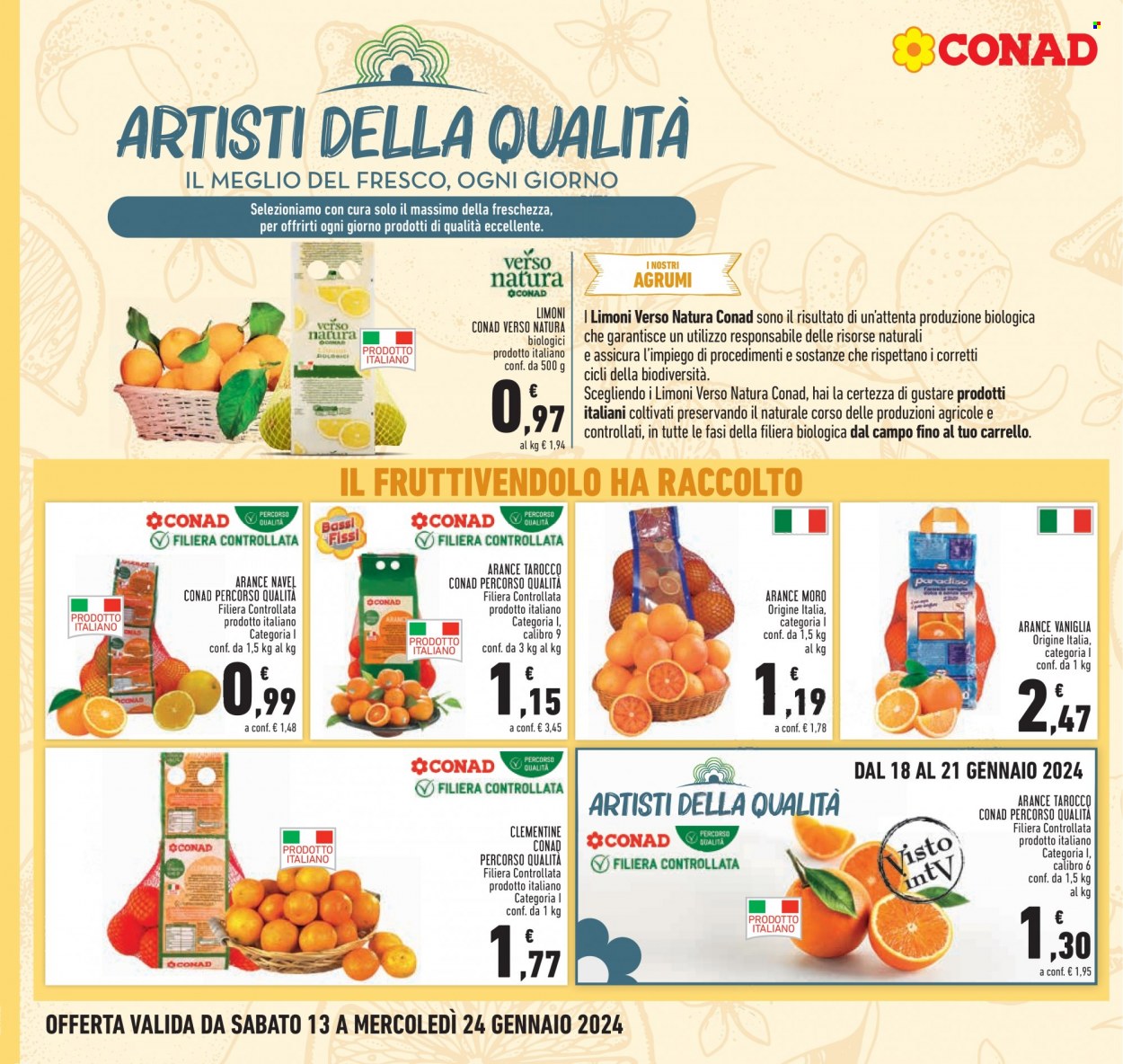Volantino Conad - 13/1/2024 - 24/1/2024. Pagina 14