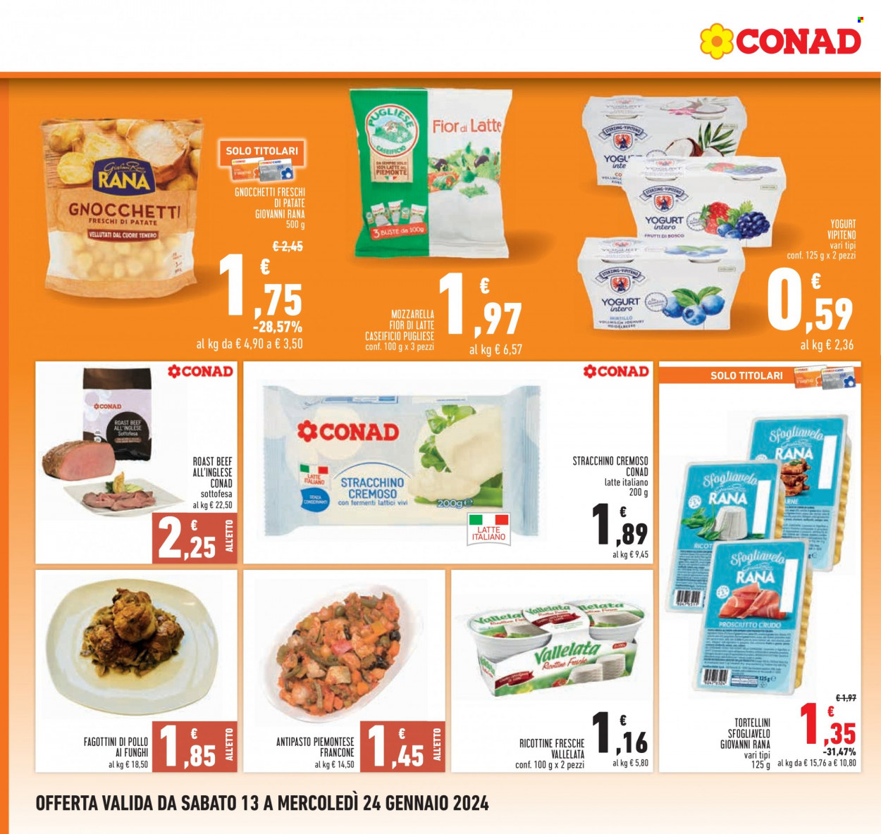 Leták Conad - 13.1.2024 - 24.1.2024. Strana 18