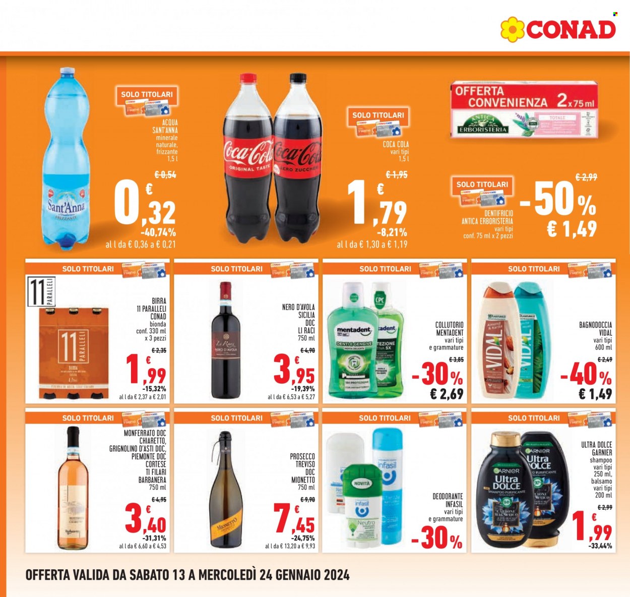 Volantino Conad - 13/1/2024 - 24/1/2024. Pagina 24