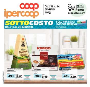 Volantino Coop - 11/1/2024 - 24/1/2024.