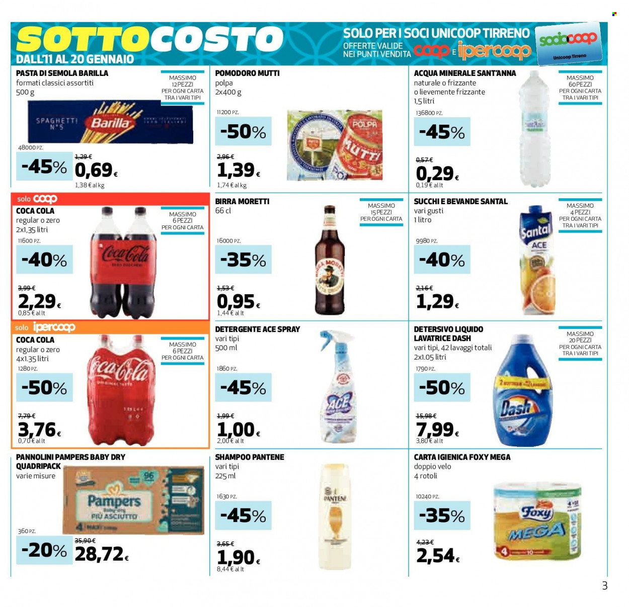 Volantino Coop - 11/1/2024 - 24/1/2024. Pagina 3