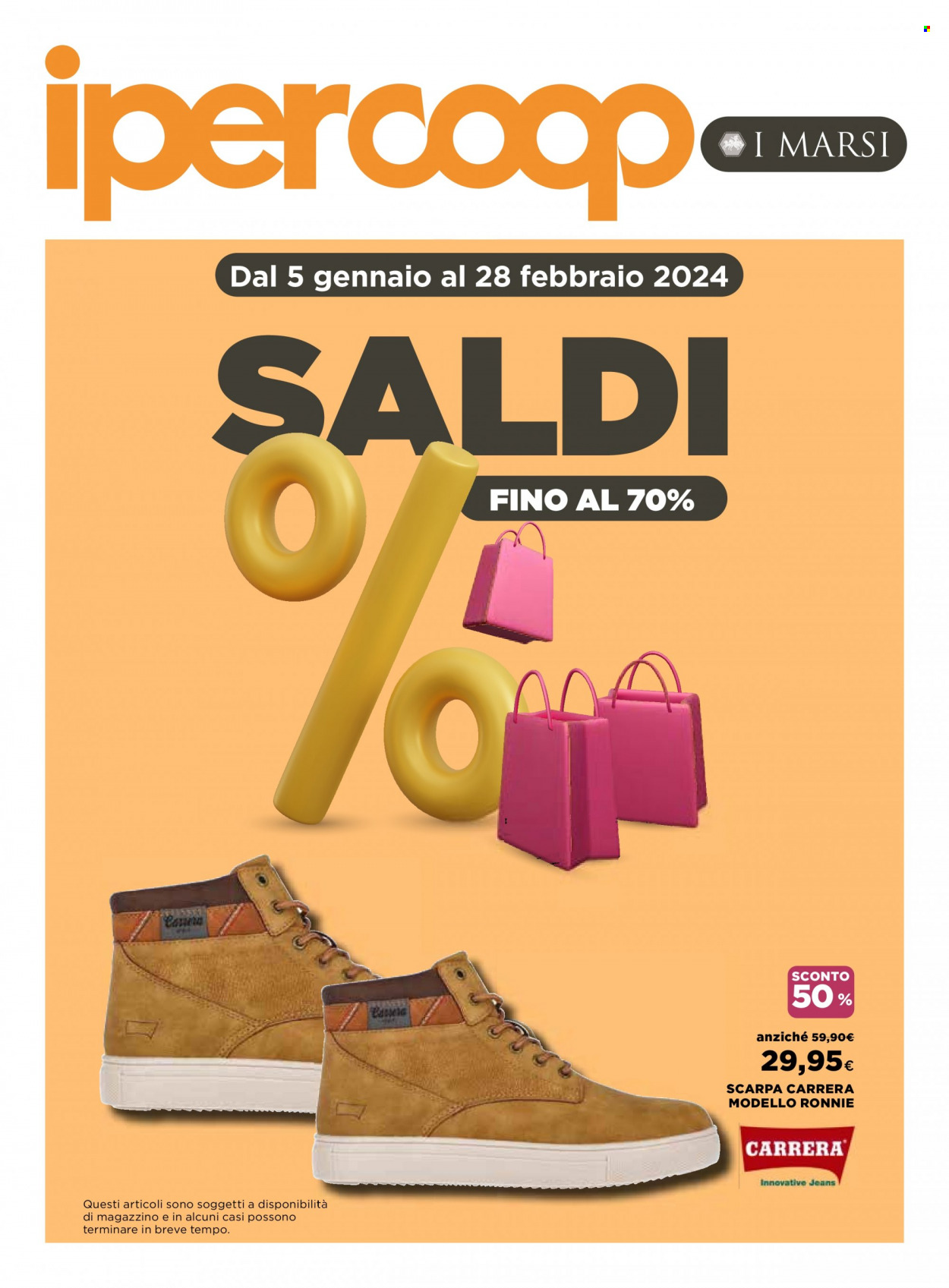 Volantino Coop - 5/1/2024 - 28/2/2024. Pagina 1