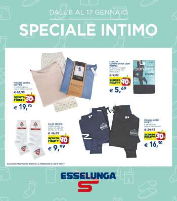 Volantino Esselunga - 8/1/2024 - 17/1/2024.