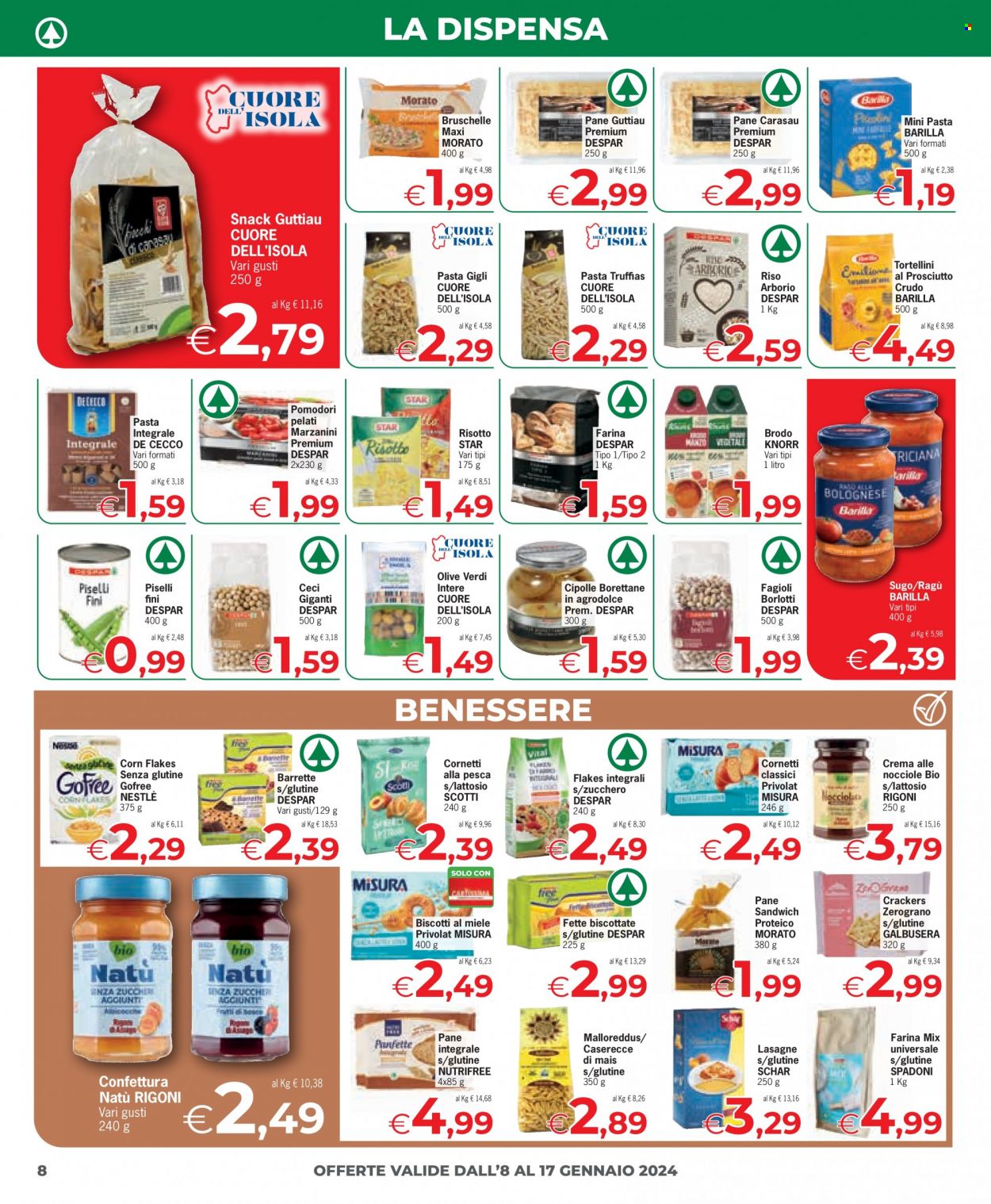 Volantino Despar - 8/1/2024 - 17/1/2024. Pagina 8