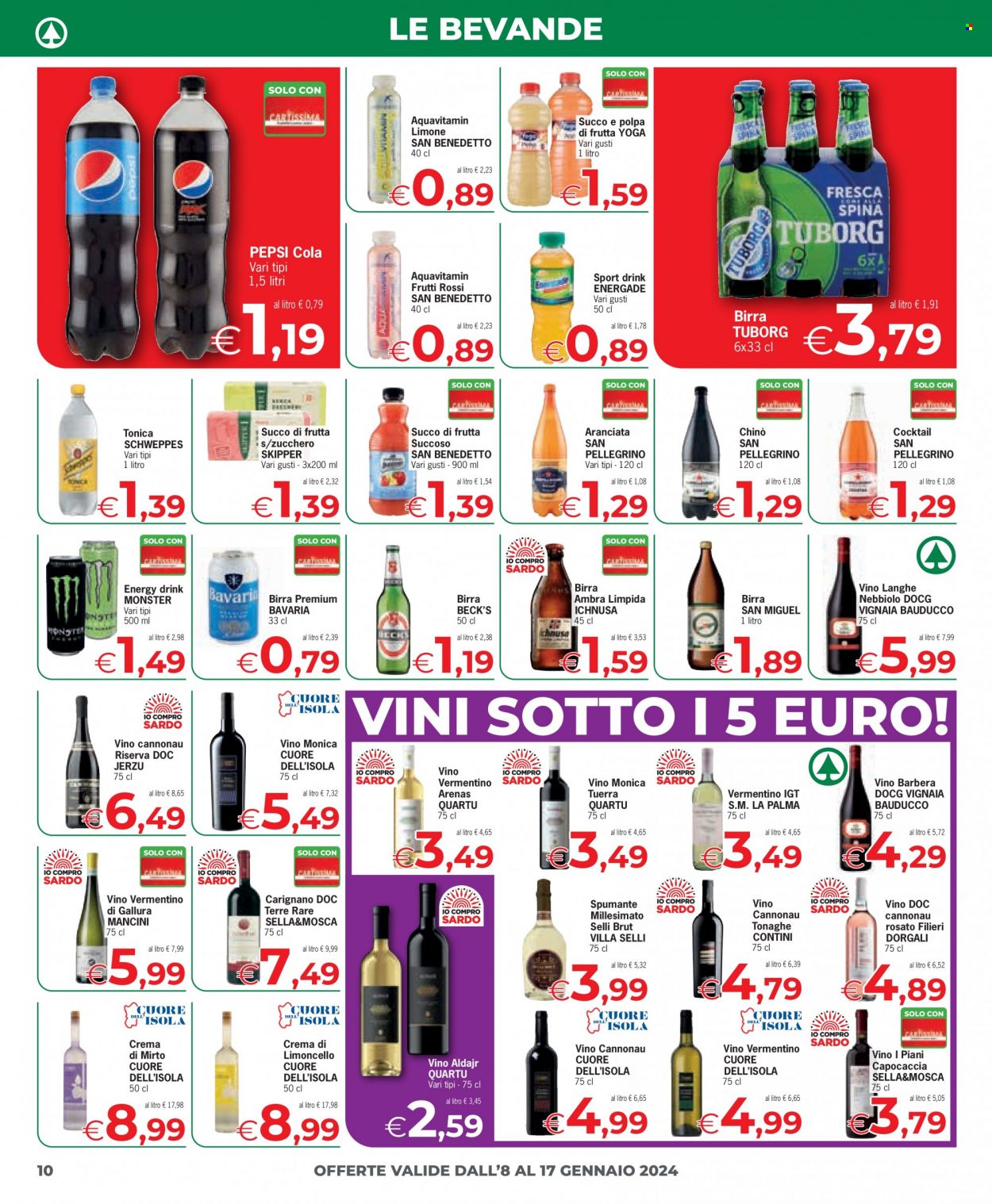 Volantino Despar - 8/1/2024 - 17/1/2024. Pagina 10