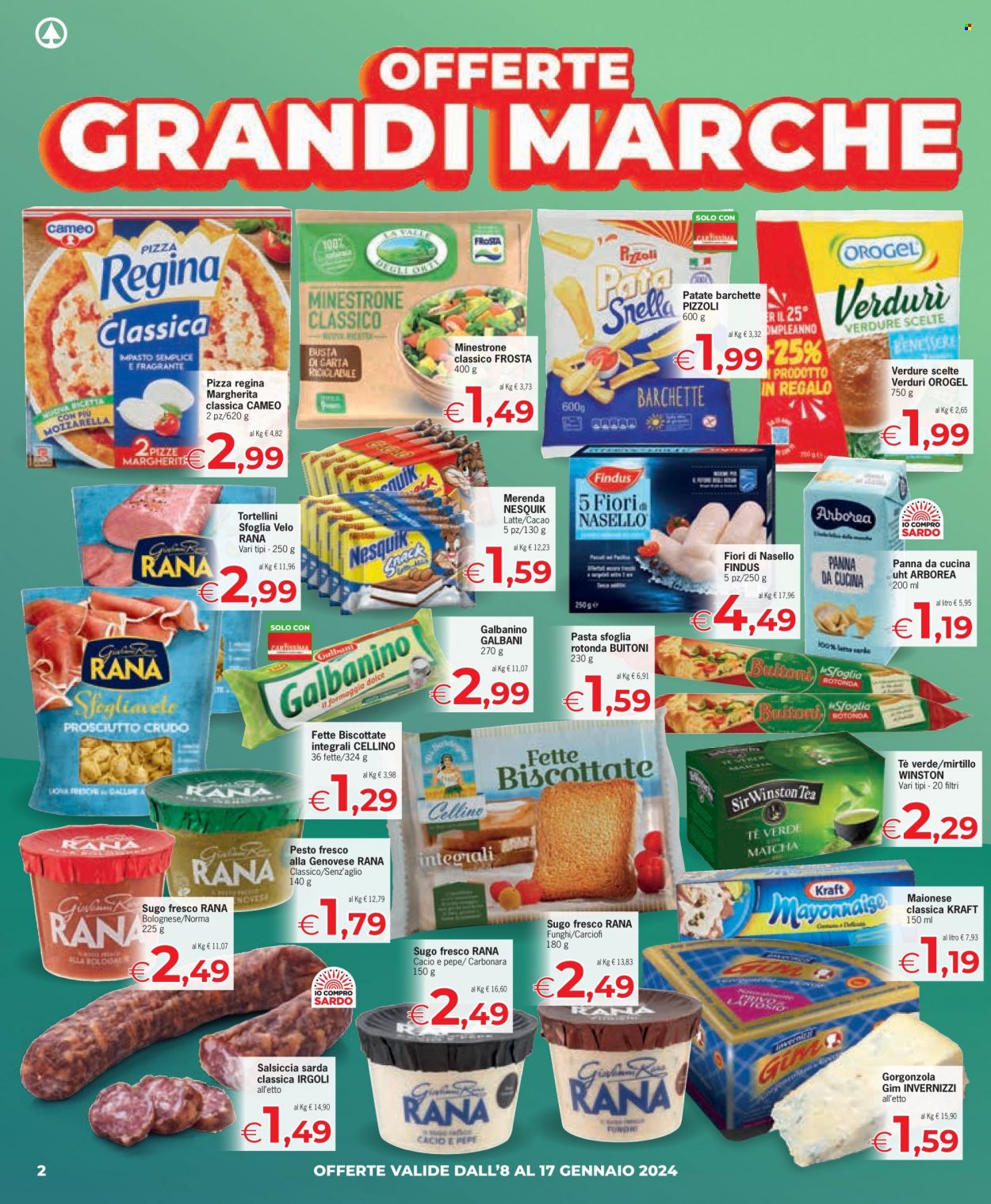 Volantino Eurospar - 8/1/2024 - 17/1/2024. Pagina 2