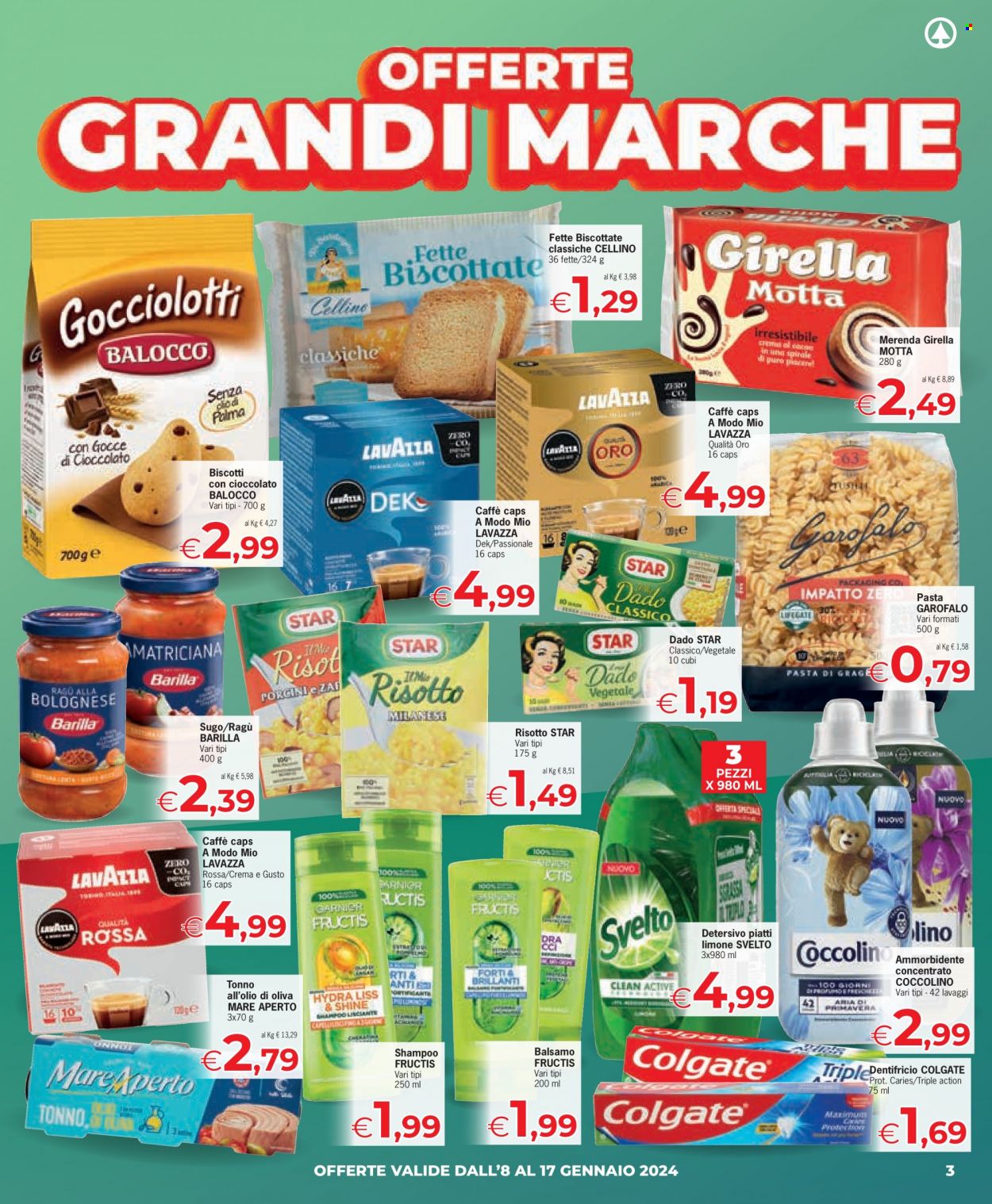 Leták Eurospar - 8.1.2024 - 17.1.2024. Strana 3