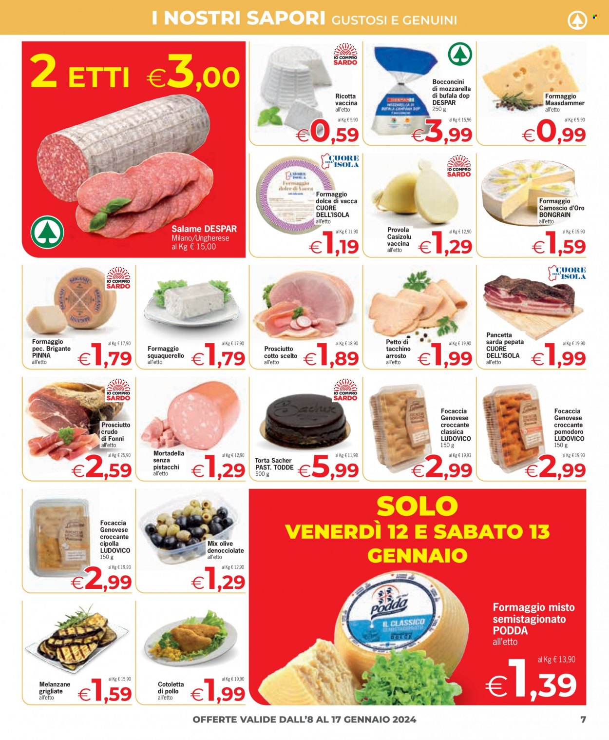 Volantino Eurospar - 8/1/2024 - 17/1/2024. Pagina 7