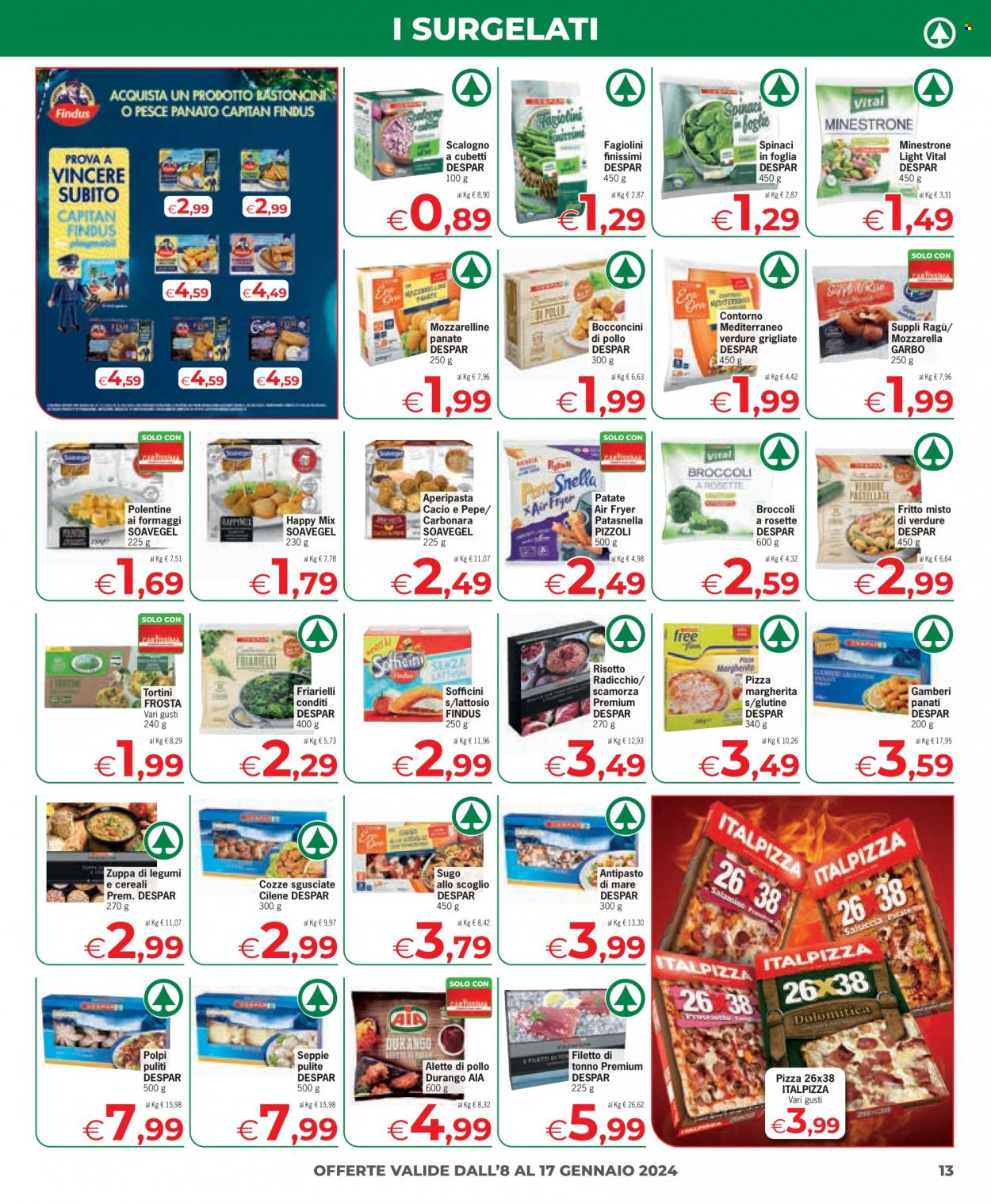 Leták Eurospar - 8.1.2024 - 17.1.2024. Strana 13