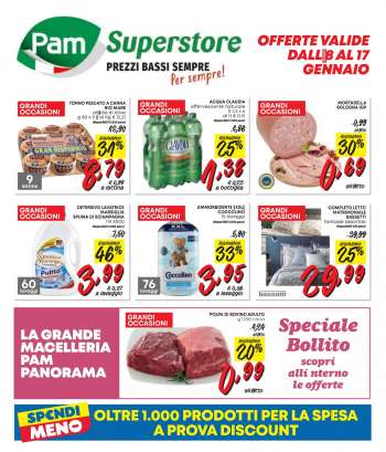 Volantino Pam Panorama - 8/1/2024 - 17/1/2024.