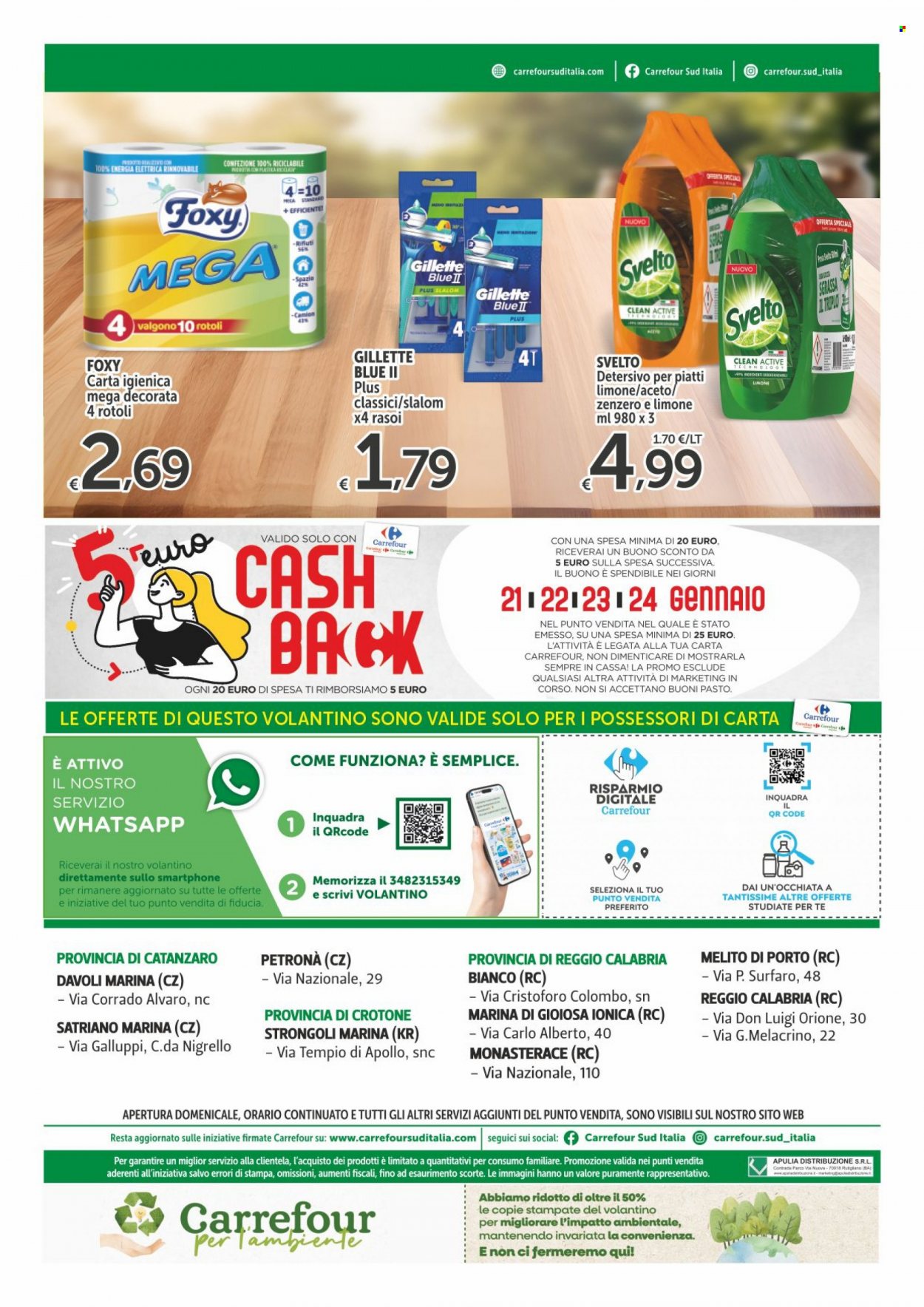 Leták Carrefour - 11.1.2024 - 20.1.2024. Strana 23