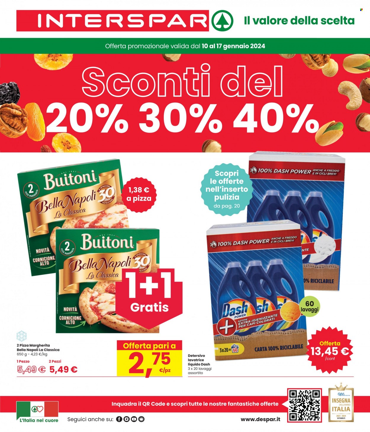 Volantino Interspar - 10/1/2024 - 17/1/2024. Pagina 1