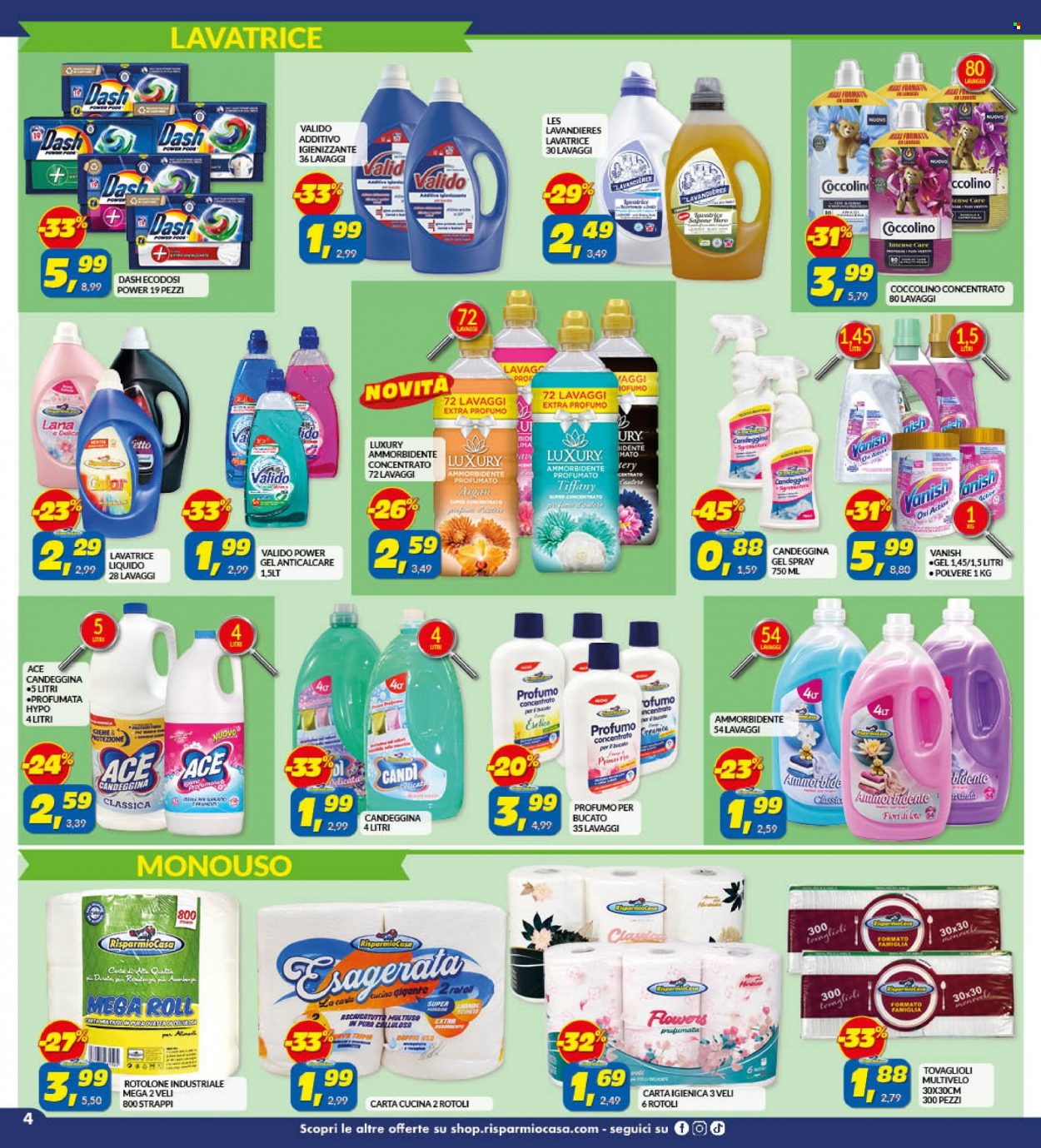 Volantino Risparmio Casa - 11/1/2024 - 21/1/2024. Pagina 4