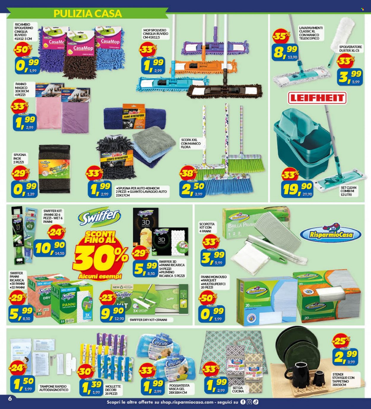Volantino Risparmio Casa - 11/1/2024 - 21/1/2024. Pagina 6