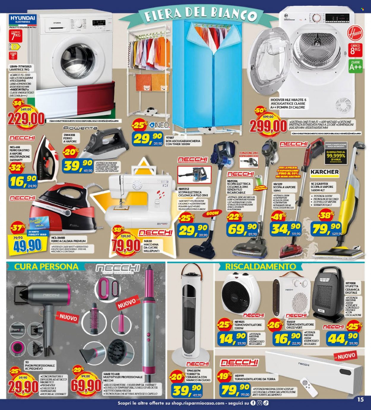 Volantino Risparmio Casa - 11/1/2024 - 21/1/2024. Pagina 15