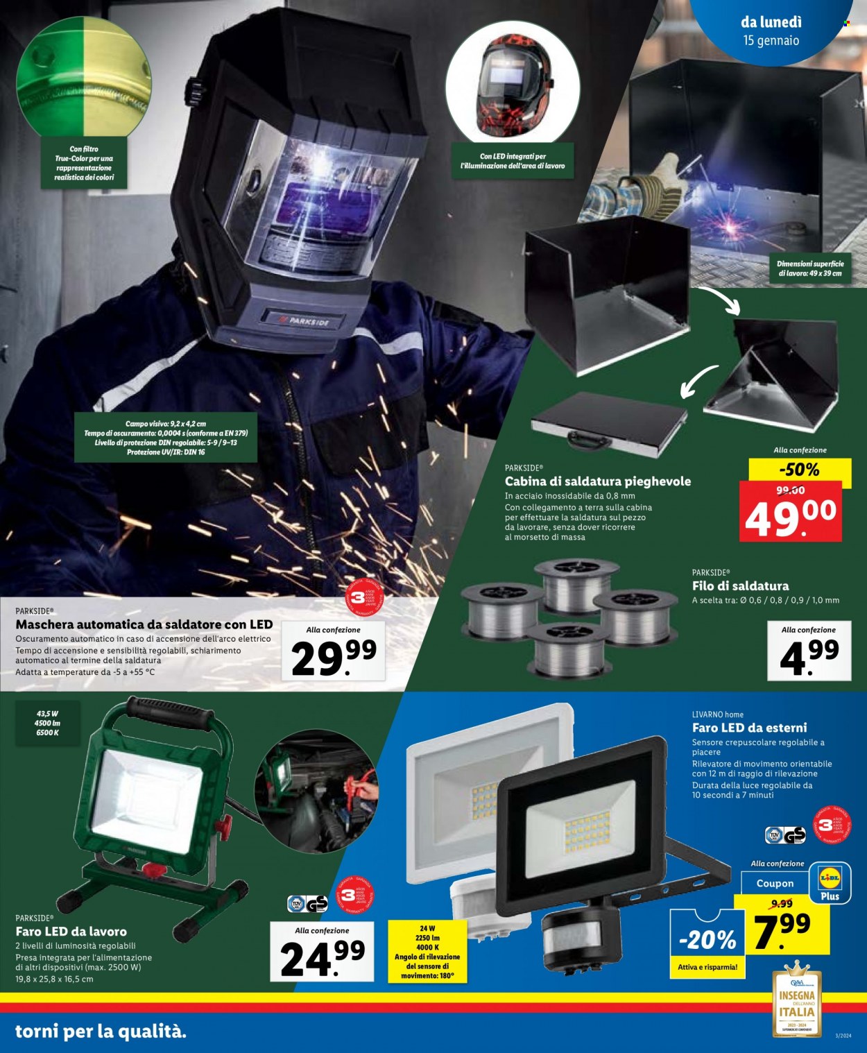 Volantino Lidl - 15/1/2024 - 21/1/2024. Pagina 21