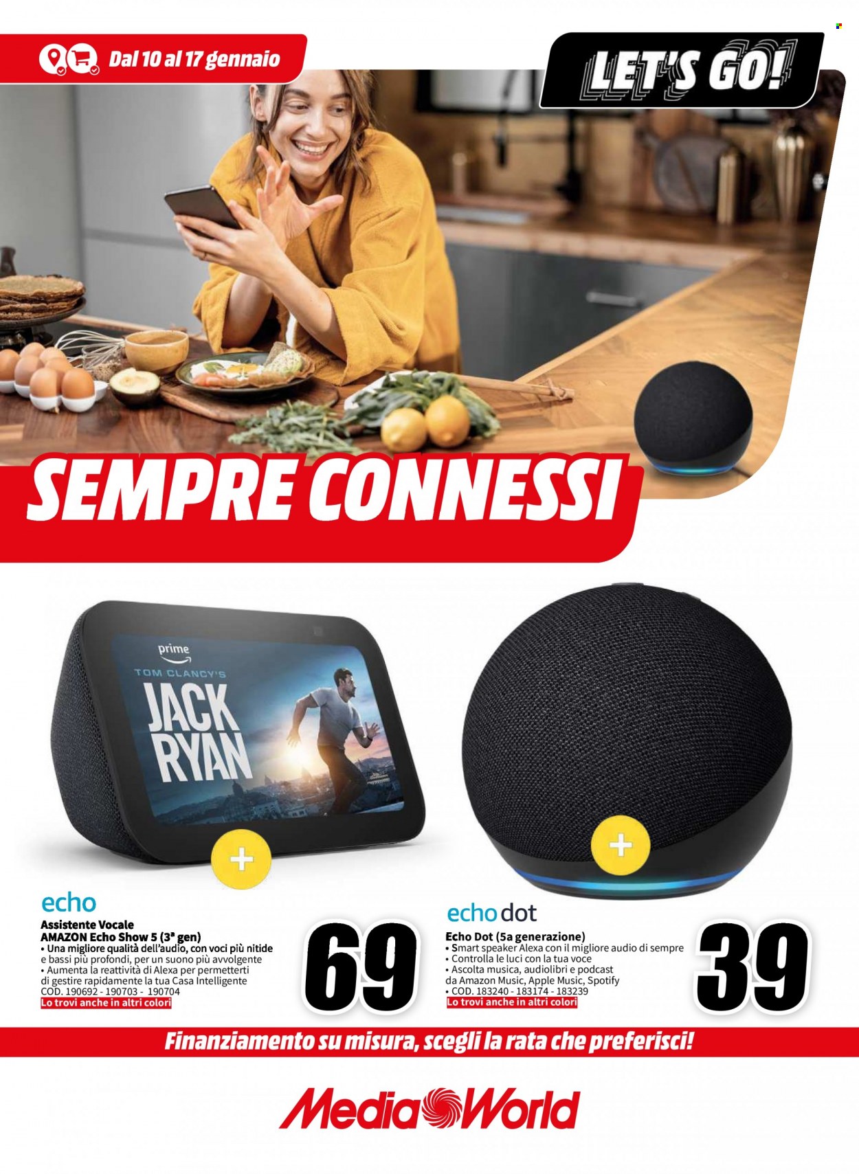 Volantino MediaWorld - 10/1/2024 - 17/1/2024. Pagina 1