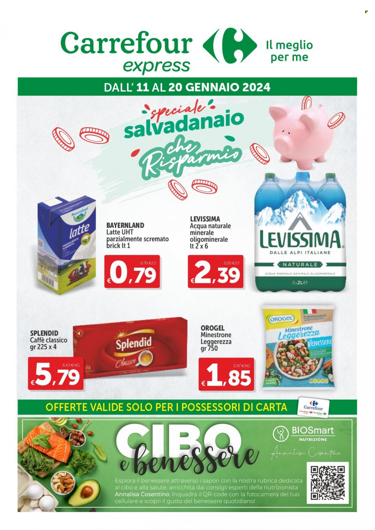 Leták Carrefour - 11.1.2024 - 20.1.2024. Strana 1