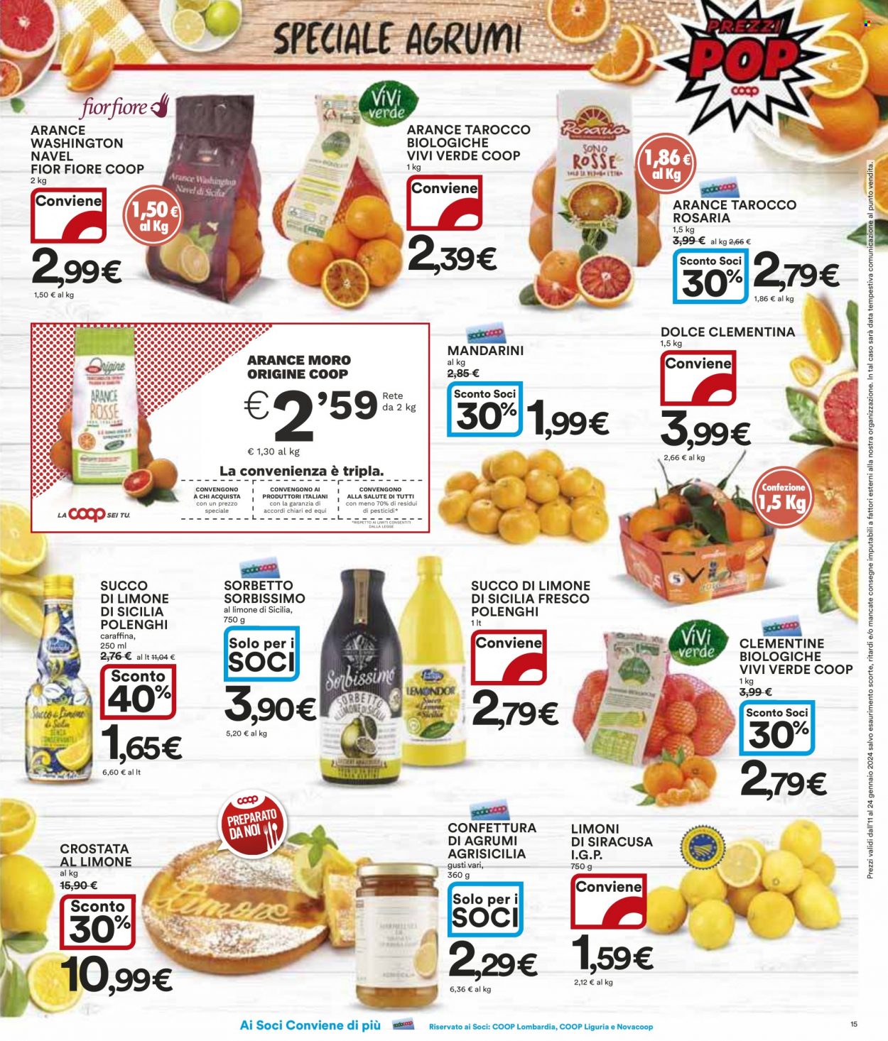 Volantino Coop - 11/1/2024 - 24/1/2024. Pagina 15