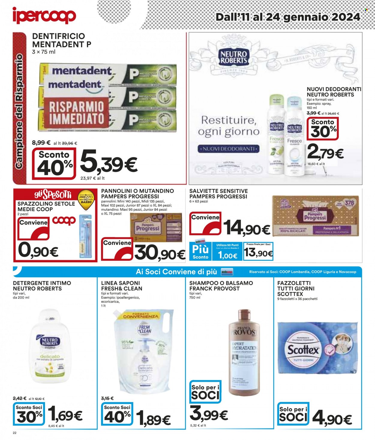Volantino Coop - 11/1/2024 - 24/1/2024. Pagina 22