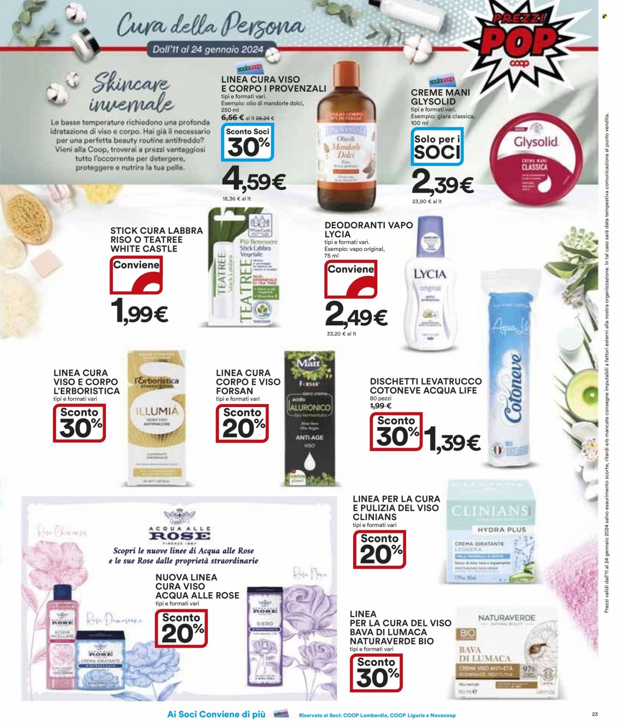 Volantino Coop - 11/1/2024 - 24/1/2024. Pagina 23