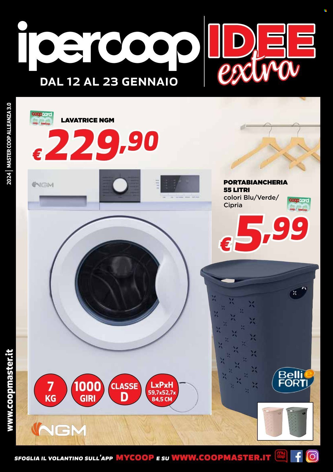 Leták Coop - 12.1.2024 - 23.1.2024. Strana 1