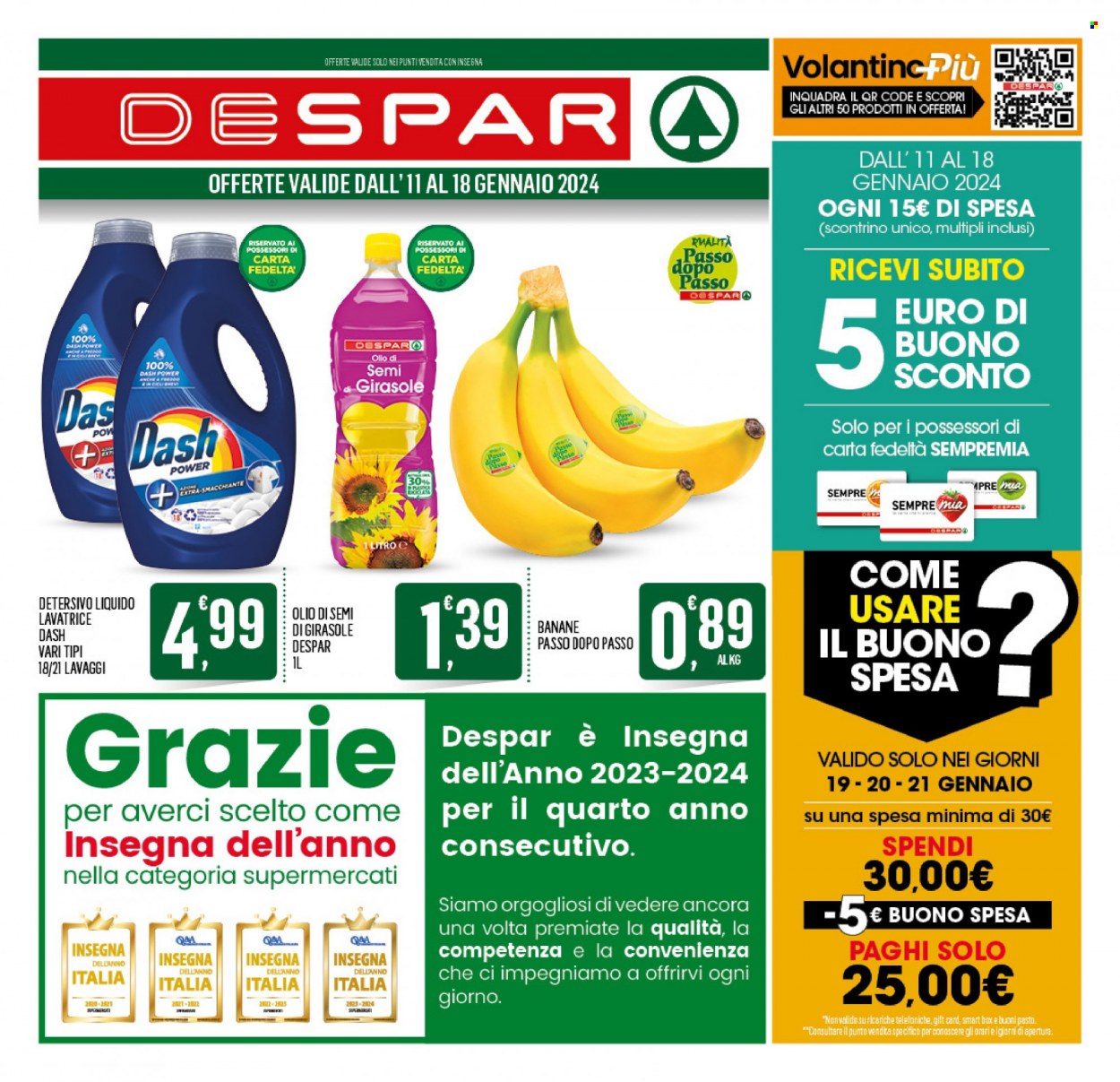 Volantino Despar - 11/1/2024 - 18/1/2024. Pagina 1