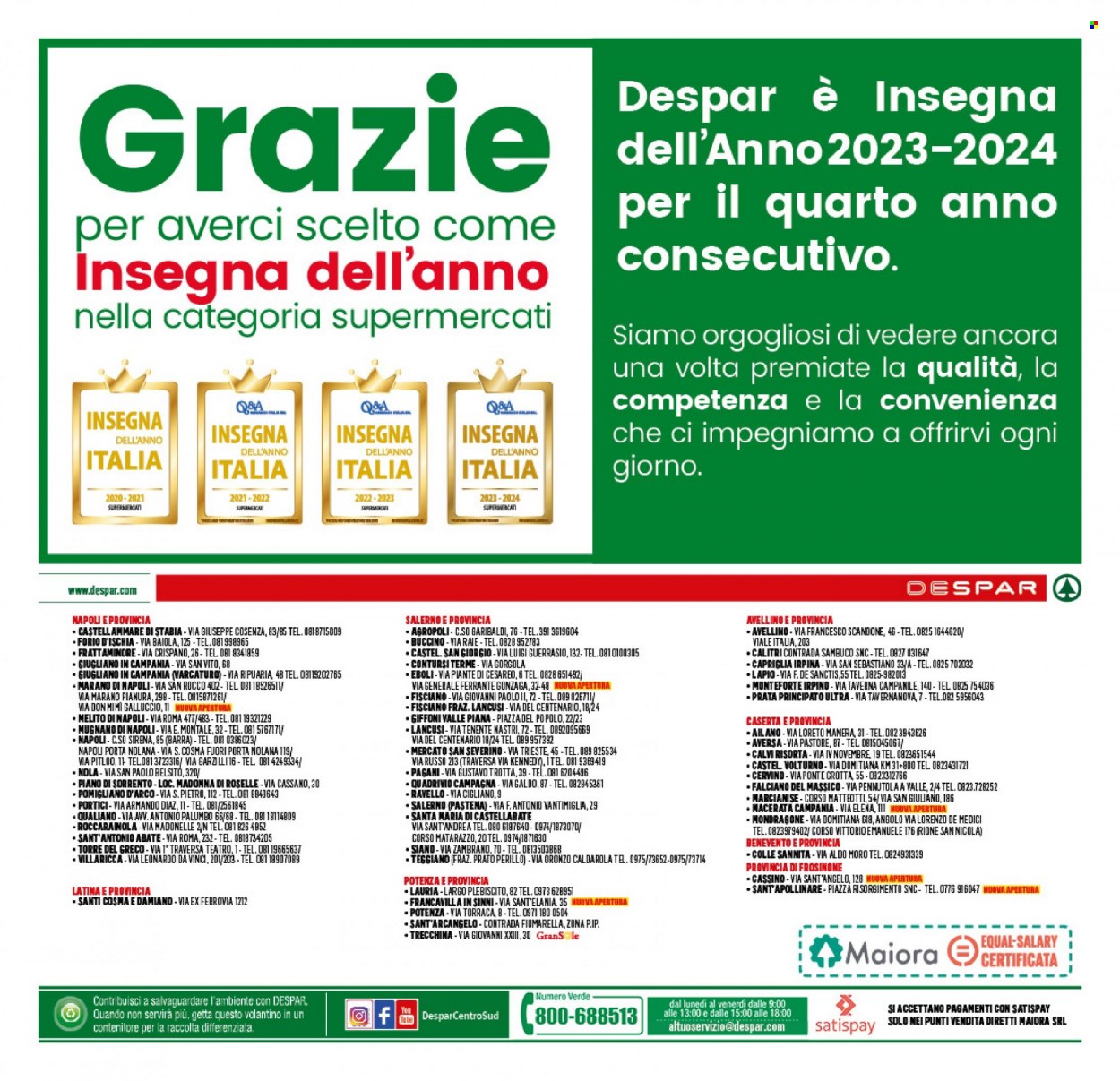 Volantino Despar - 11/1/2024 - 18/1/2024. Pagina 12