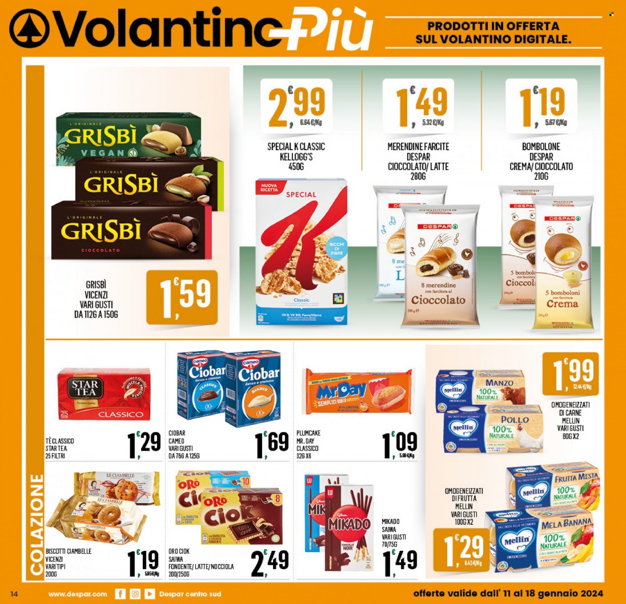 Volantino Despar - 11/1/2024 - 18/1/2024. Pagina 14