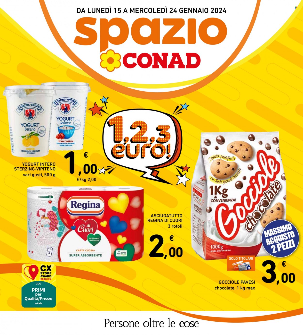 Volantino Spazio Conad - 15/1/2024 - 24/1/2024. Pagina 1