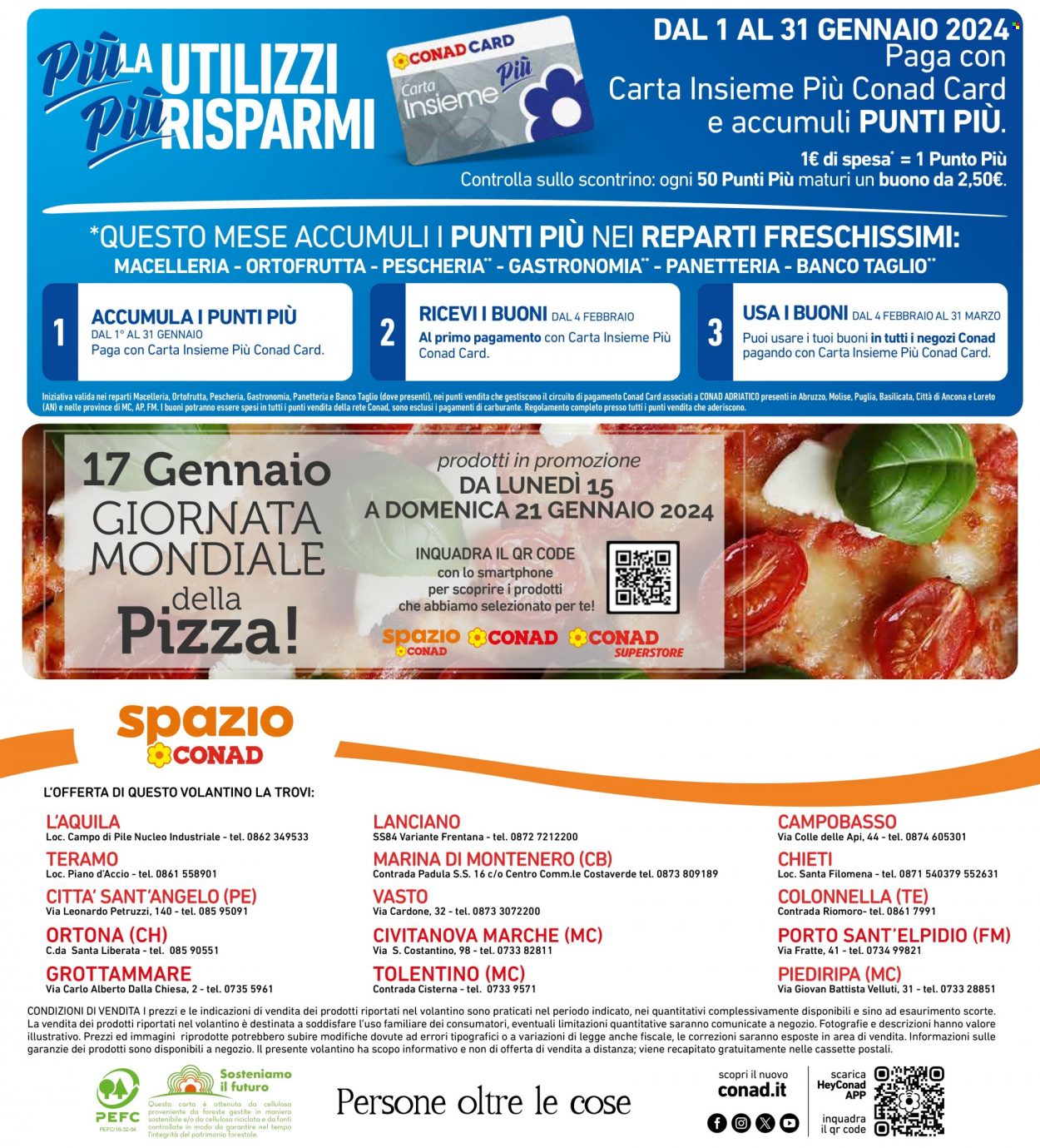Volantino Spazio Conad - 15/1/2024 - 24/1/2024. Pagina 40