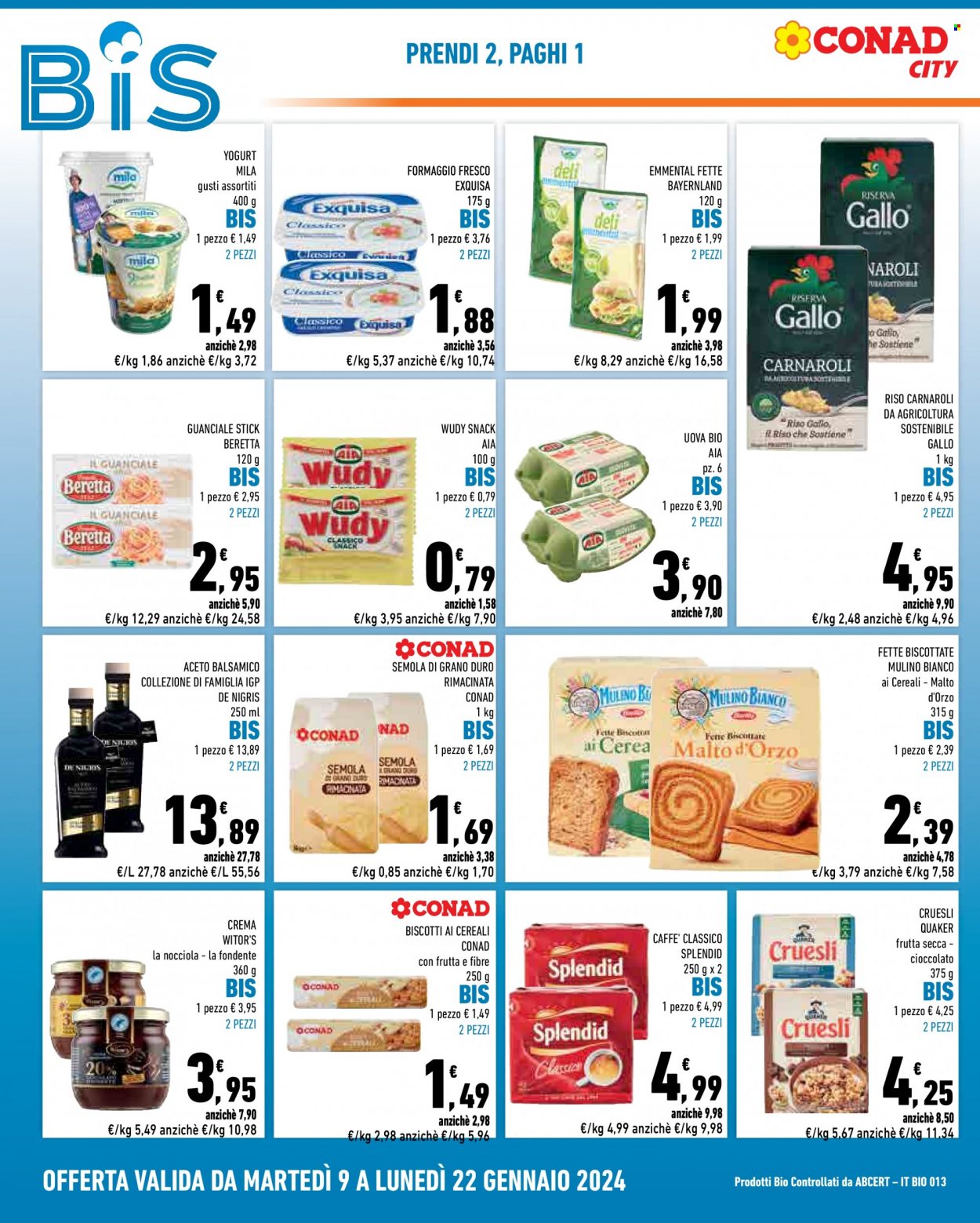 Leták Conad - 9.1.2024 - 22.1.2024. Strana 2