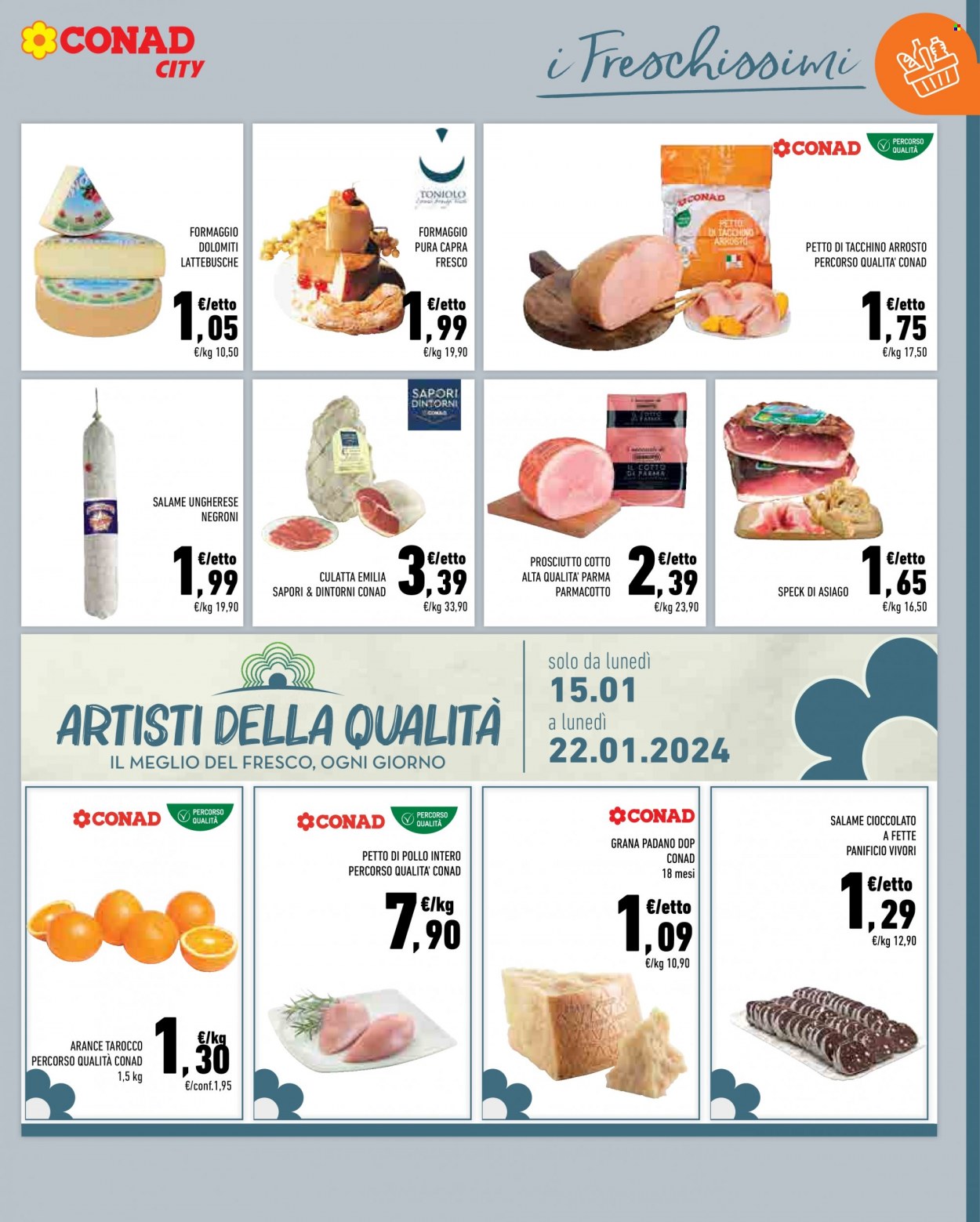 Leták Conad - 9.1.2024 - 22.1.2024. Strana 7