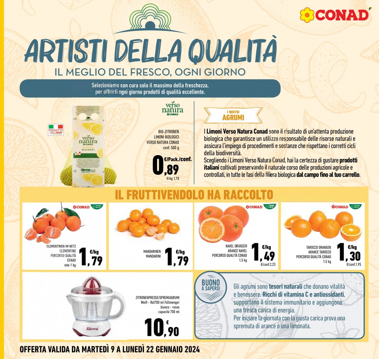 Volantino Conad - 9/1/2024 - 22/1/2024. Pagina 4