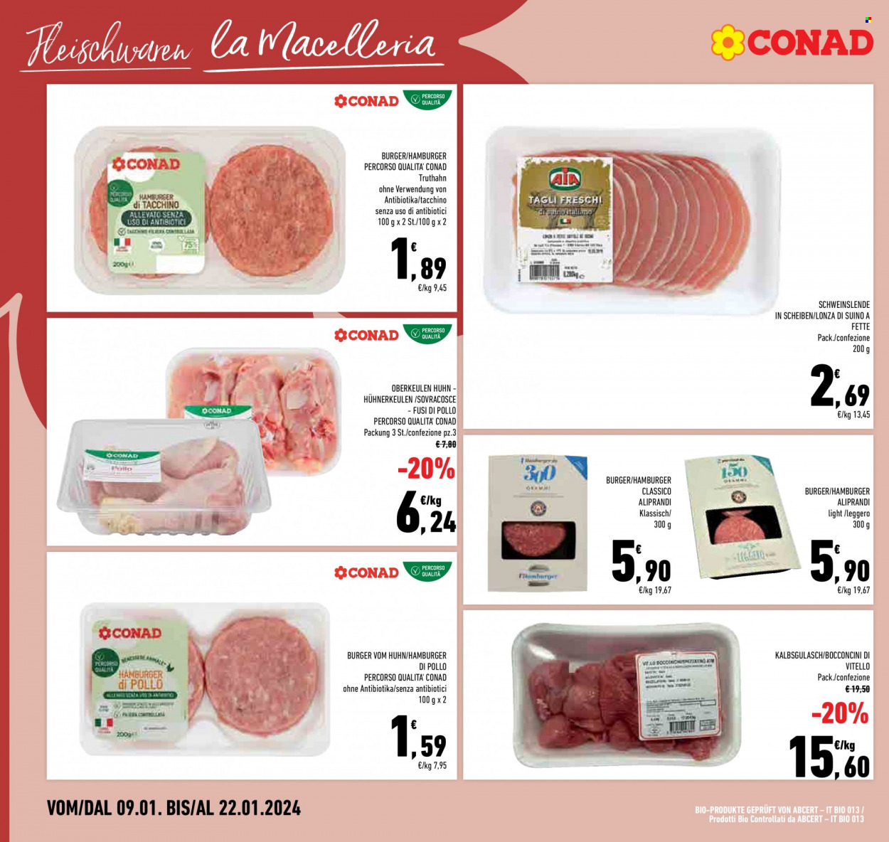 Leták Conad - 9.1.2024 - 22.1.2024. Strana 6