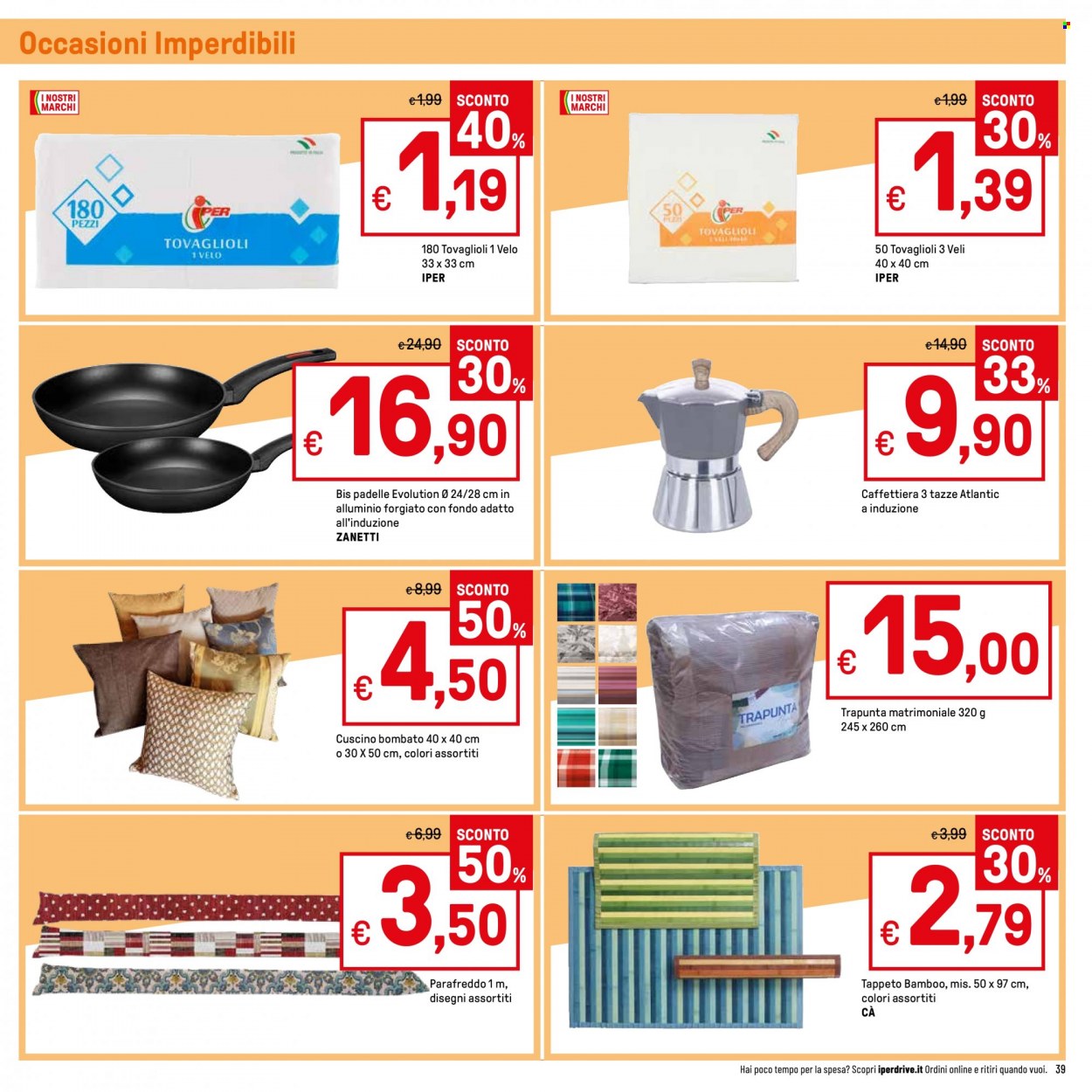 Volantino Iper, La grande i - 12/1/2024 - 21/1/2024. Pagina 39