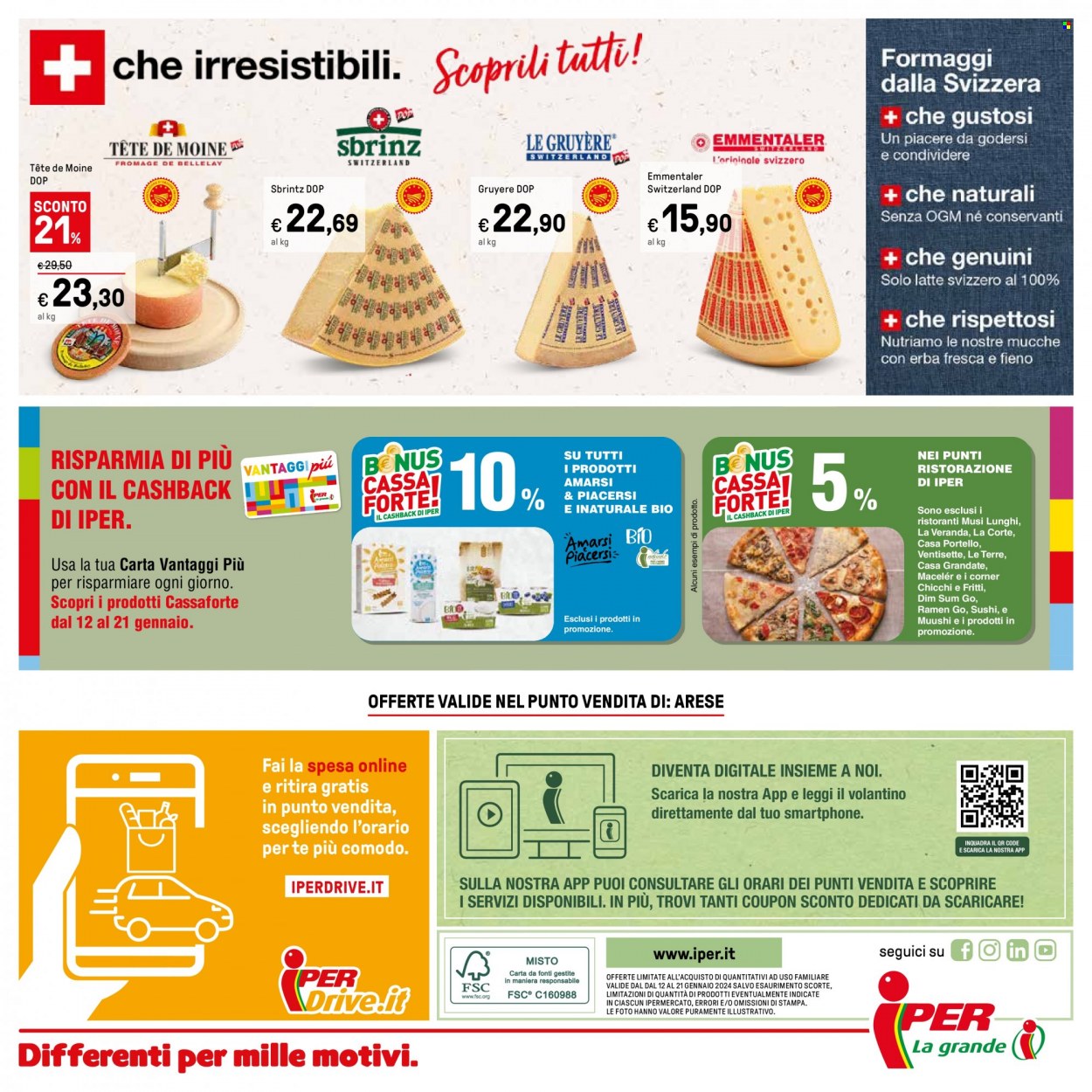 Volantino Iper, La grande i - 12/1/2024 - 21/1/2024. Pagina 40